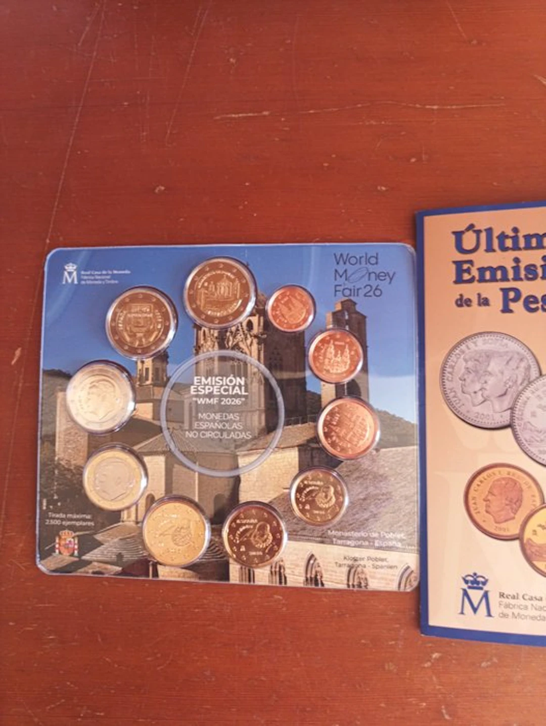Spain. Year Set (BU) / 100 Peseta / 2000 Pesetas 2001/2026 (3 Items incl