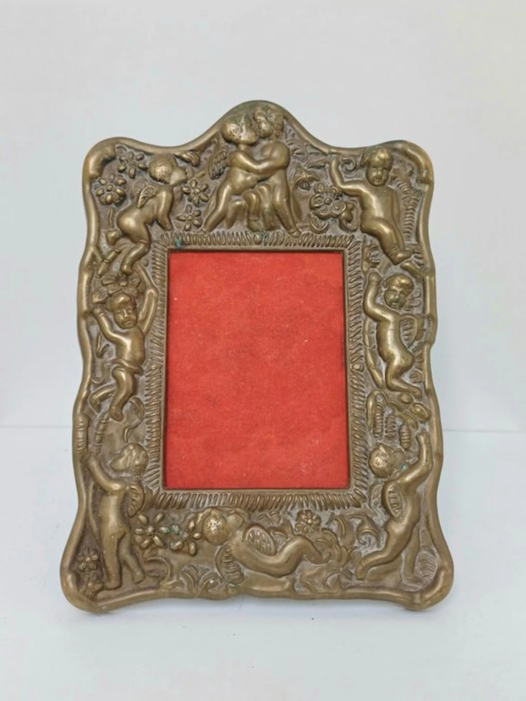 Picture frame - Brass - Art Nouveau