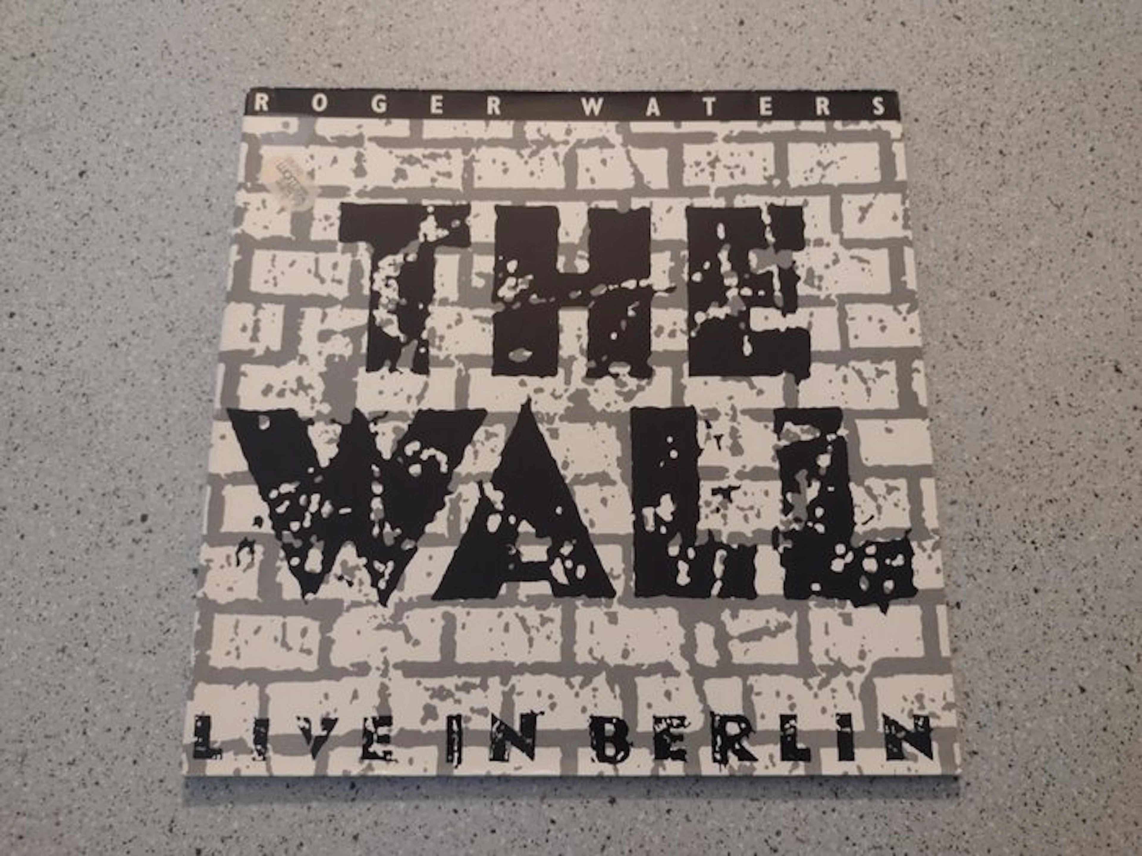 Roger Waters - The wall - Live in Berlin - Vinyl record - 1st Pressing - 1990