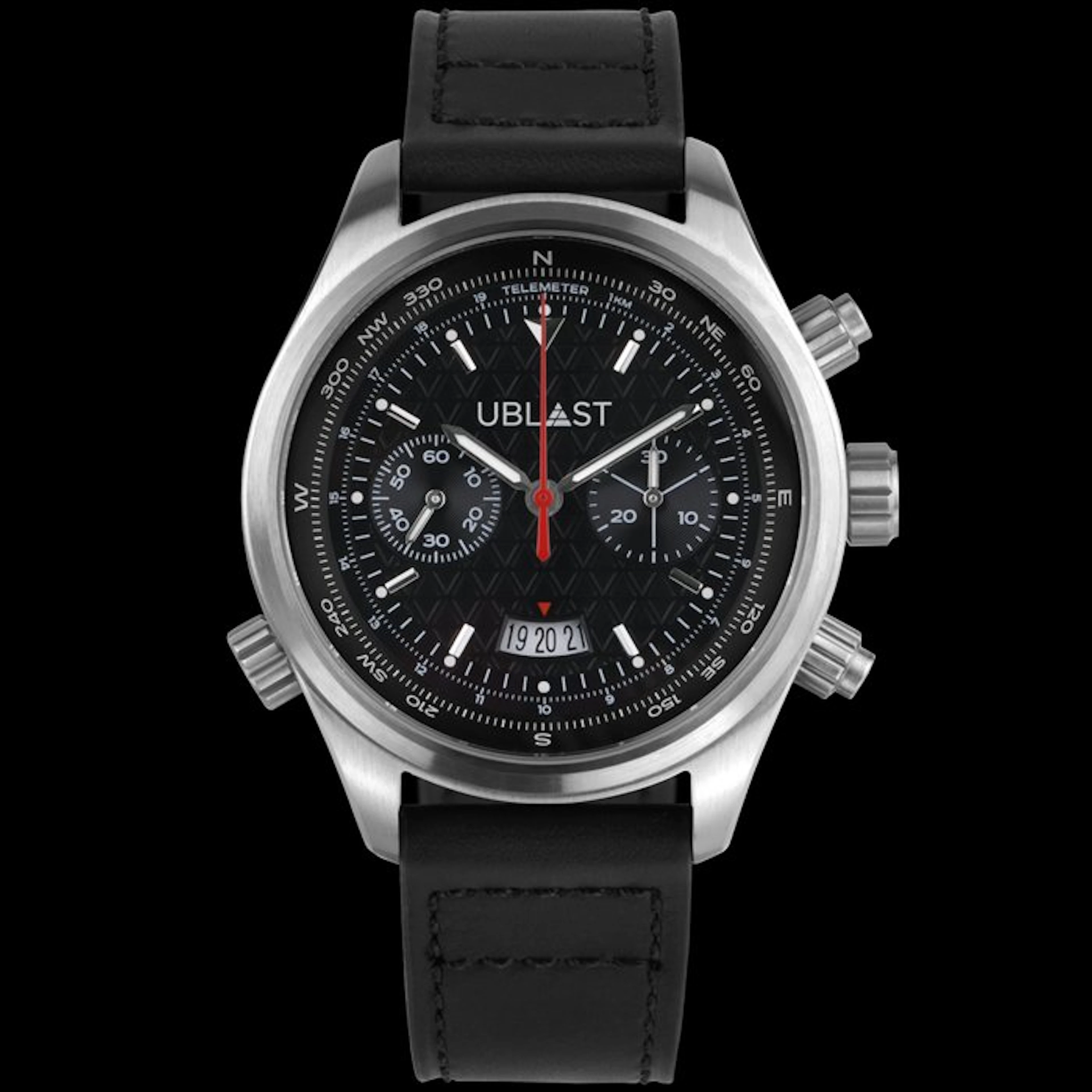 Ublast - Chronomatic - Automatic Swiss - REF.UBCHMCOM47BK - Compass - Ltd