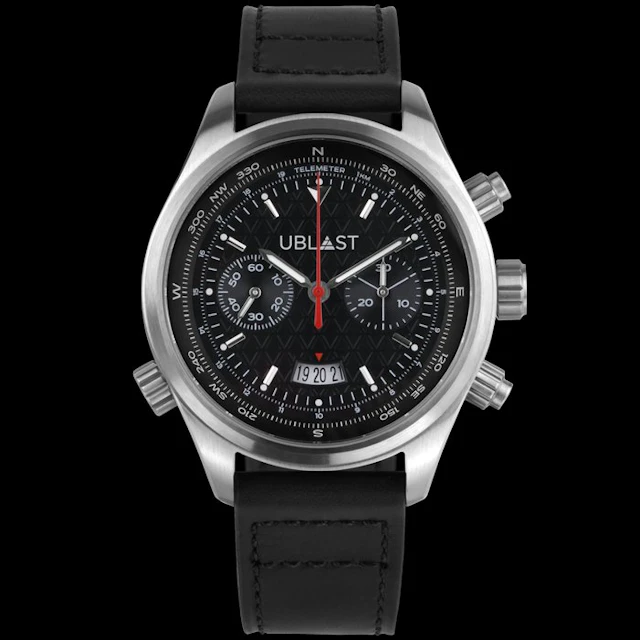 Ublast - Chronomatic - Automatic Swiss - REF.UBCHMCOM47BK - Compass - Ltd