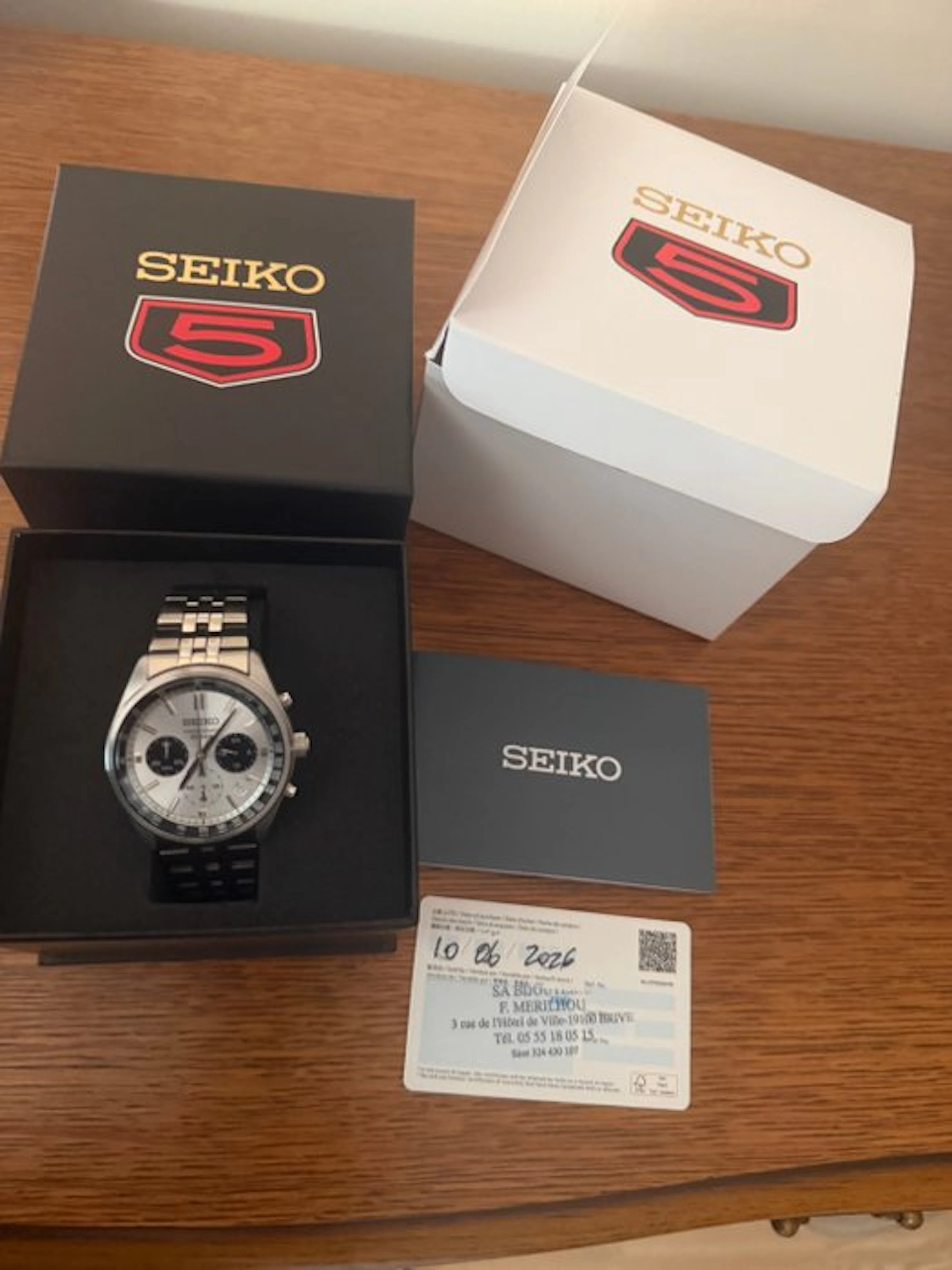 Seiko - Seiko 5 Cronógrafo 8T63 - No reserve price - 8T63-00W0 - Men - 2026