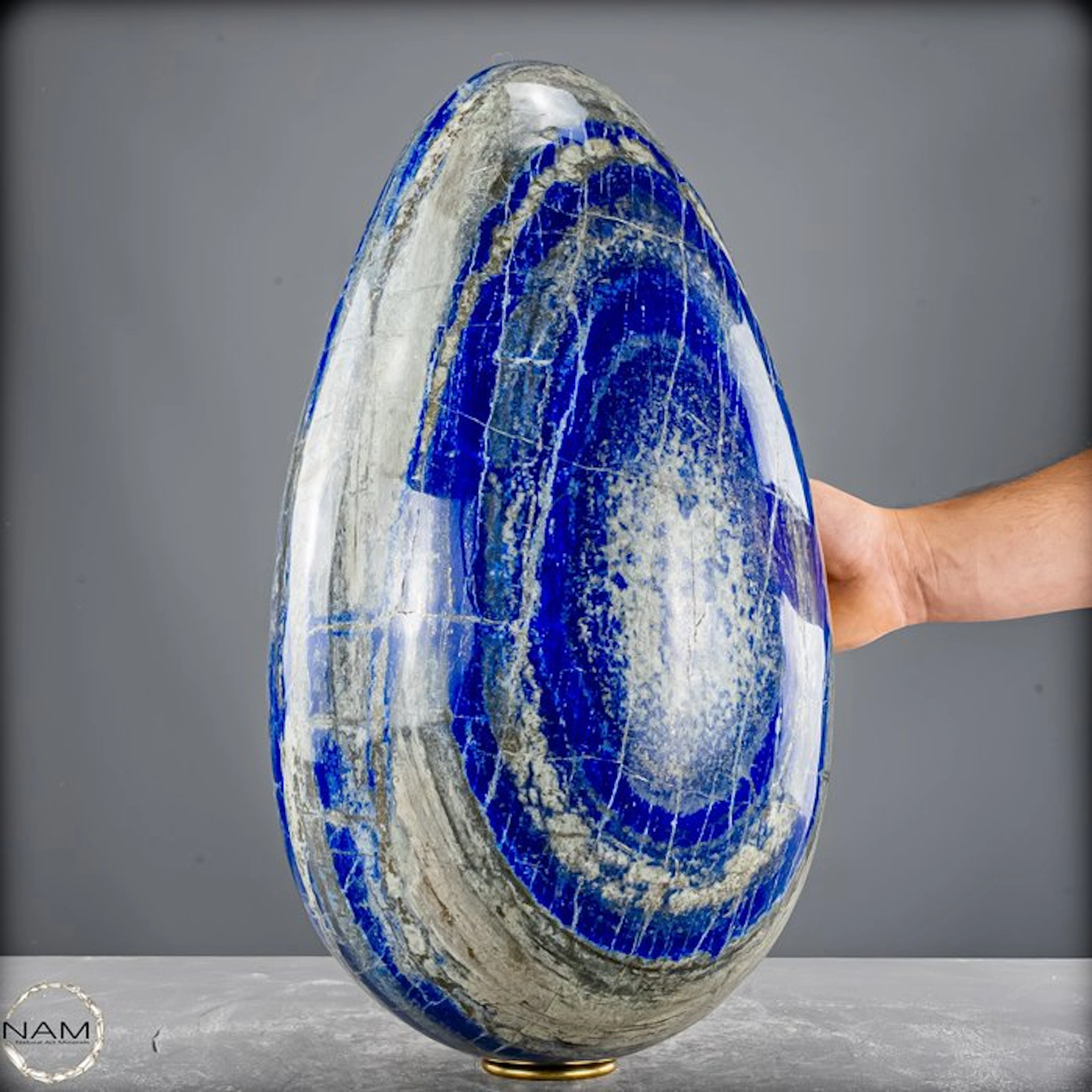 XXXL Natürliches Königsblaues Lapislazuli 48 kg Ei- 48851.11 g