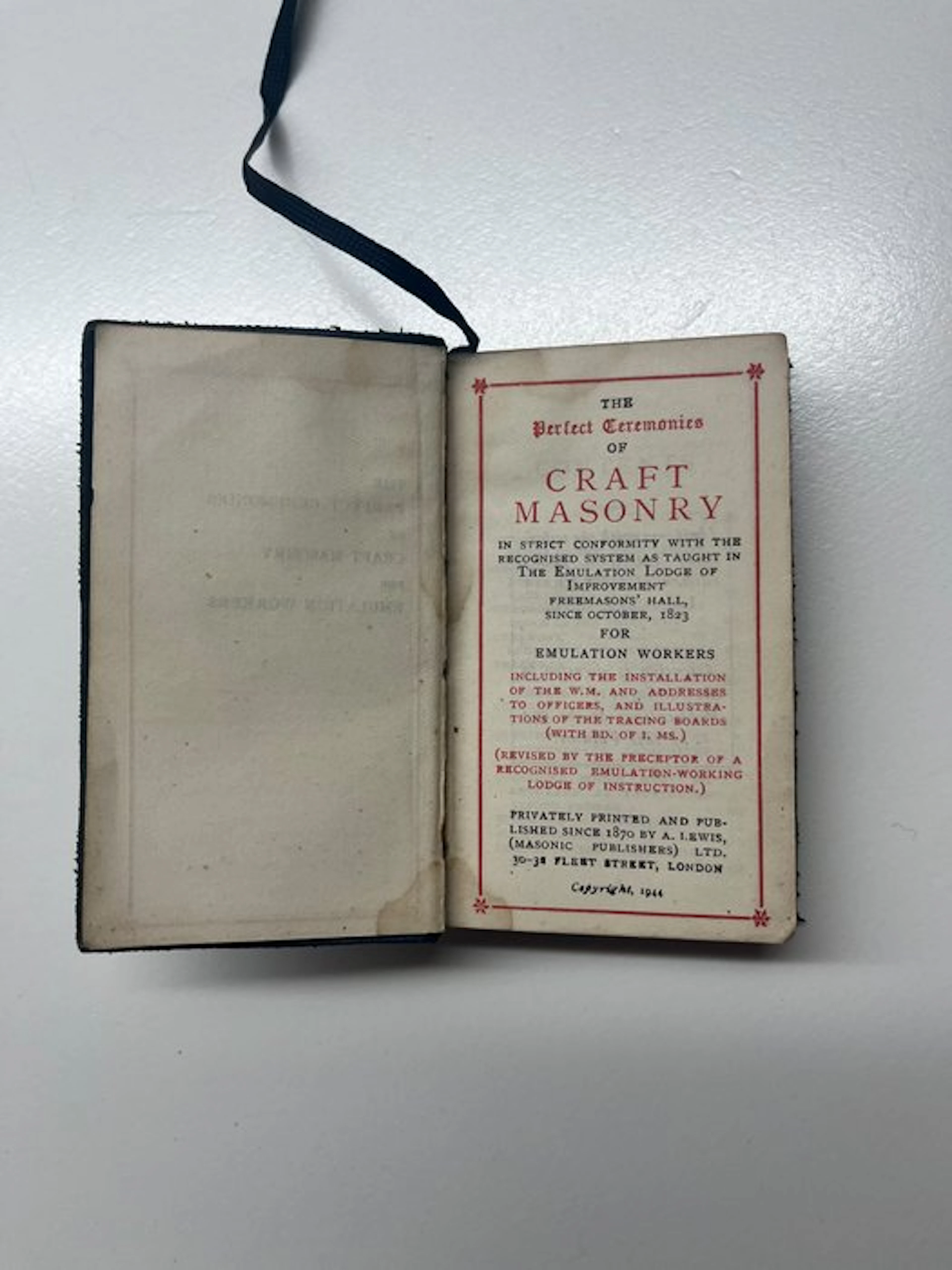 A. Lewis (Masonic Publishers) Ltd