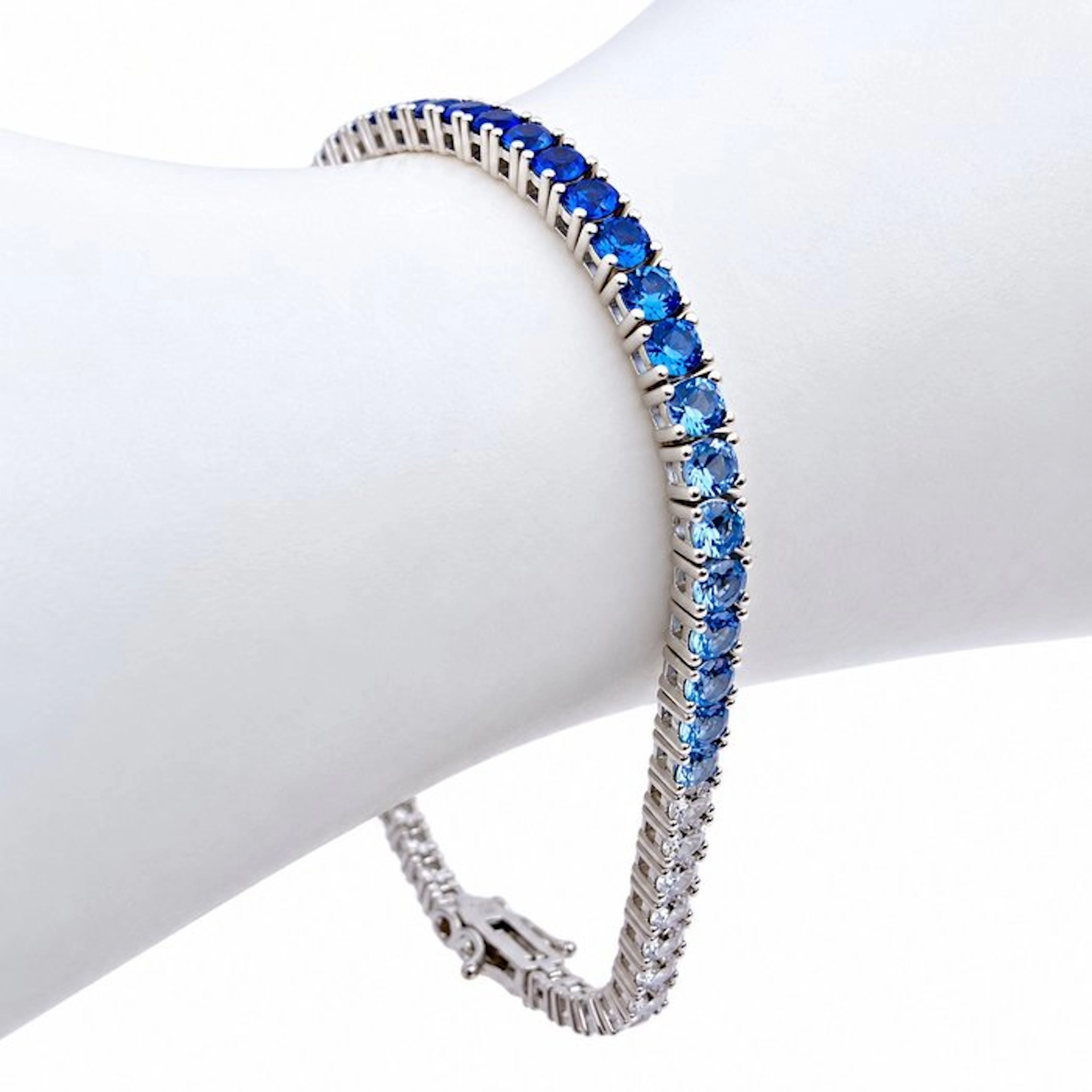 No reserve price - Bracelet Silver - Tennis bracelet