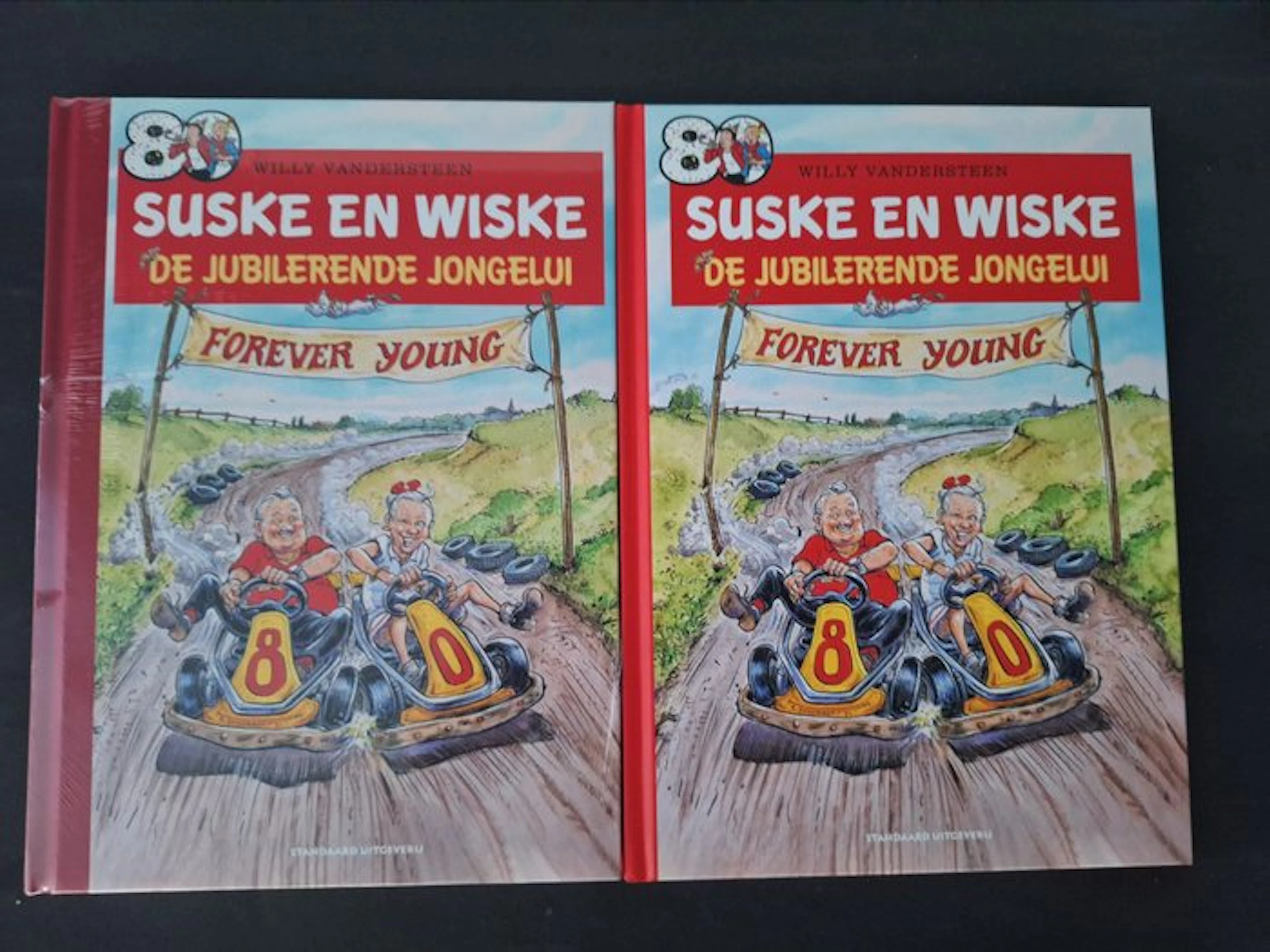 Suske en Wiske - De jubilerende jongelui - Luxe HC met...