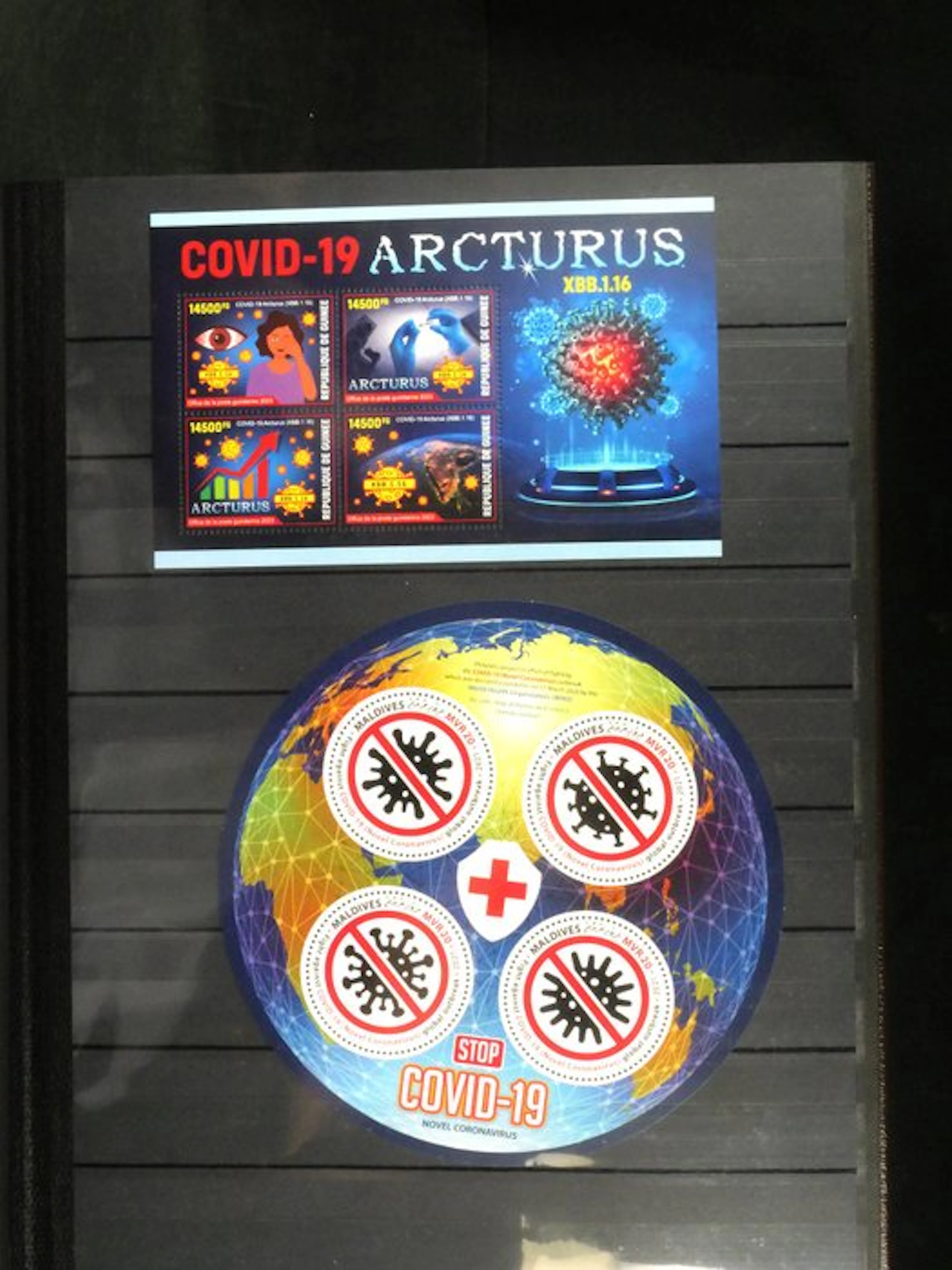 World - Covid 19 topical (Medicine) collection of MNH stamps and souvenir