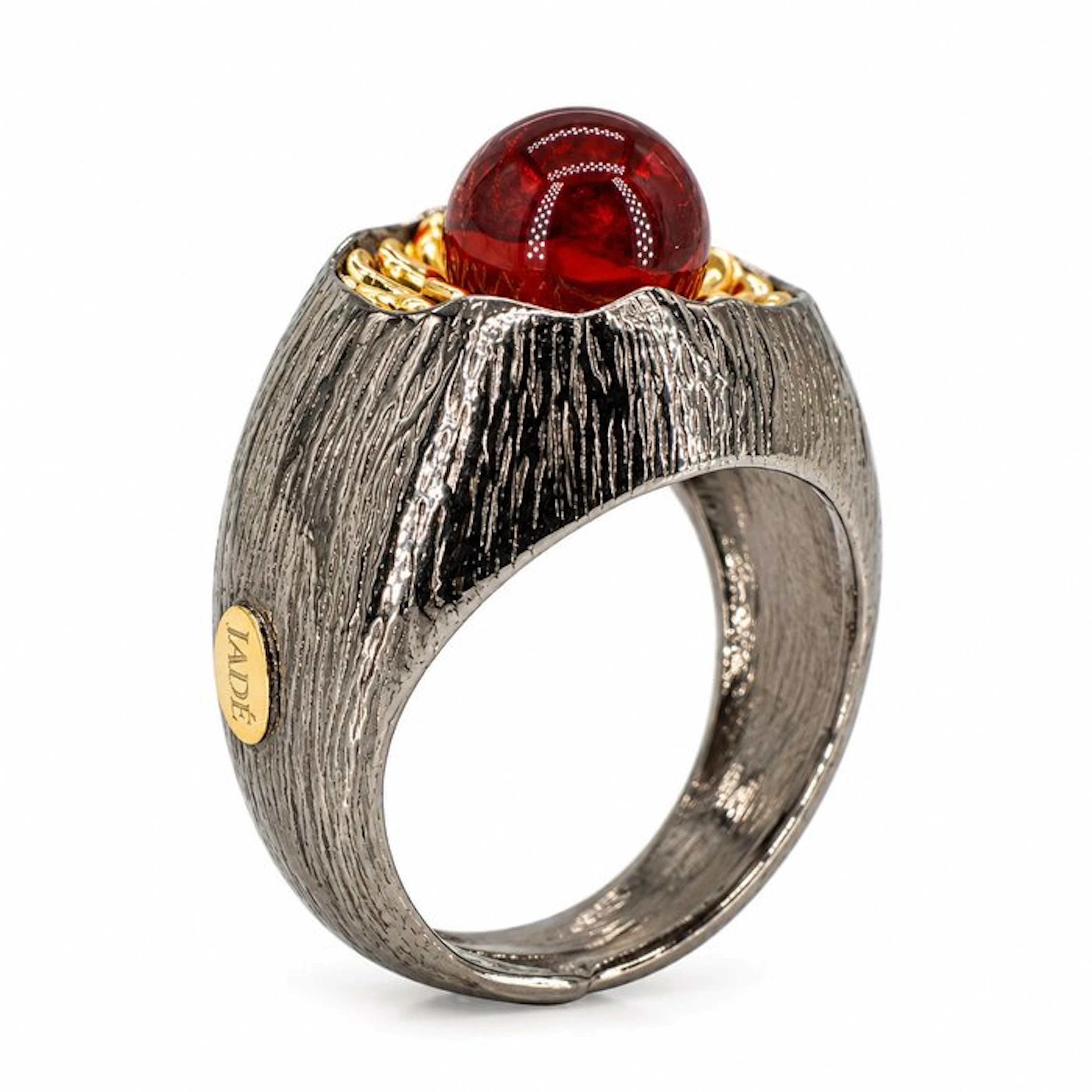 No reserve price - Ring Gold-plated