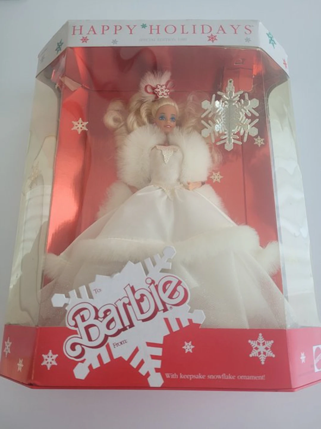 Barbie - Barbie doll Happy Holidays Barbie 1989 - 1980-1990