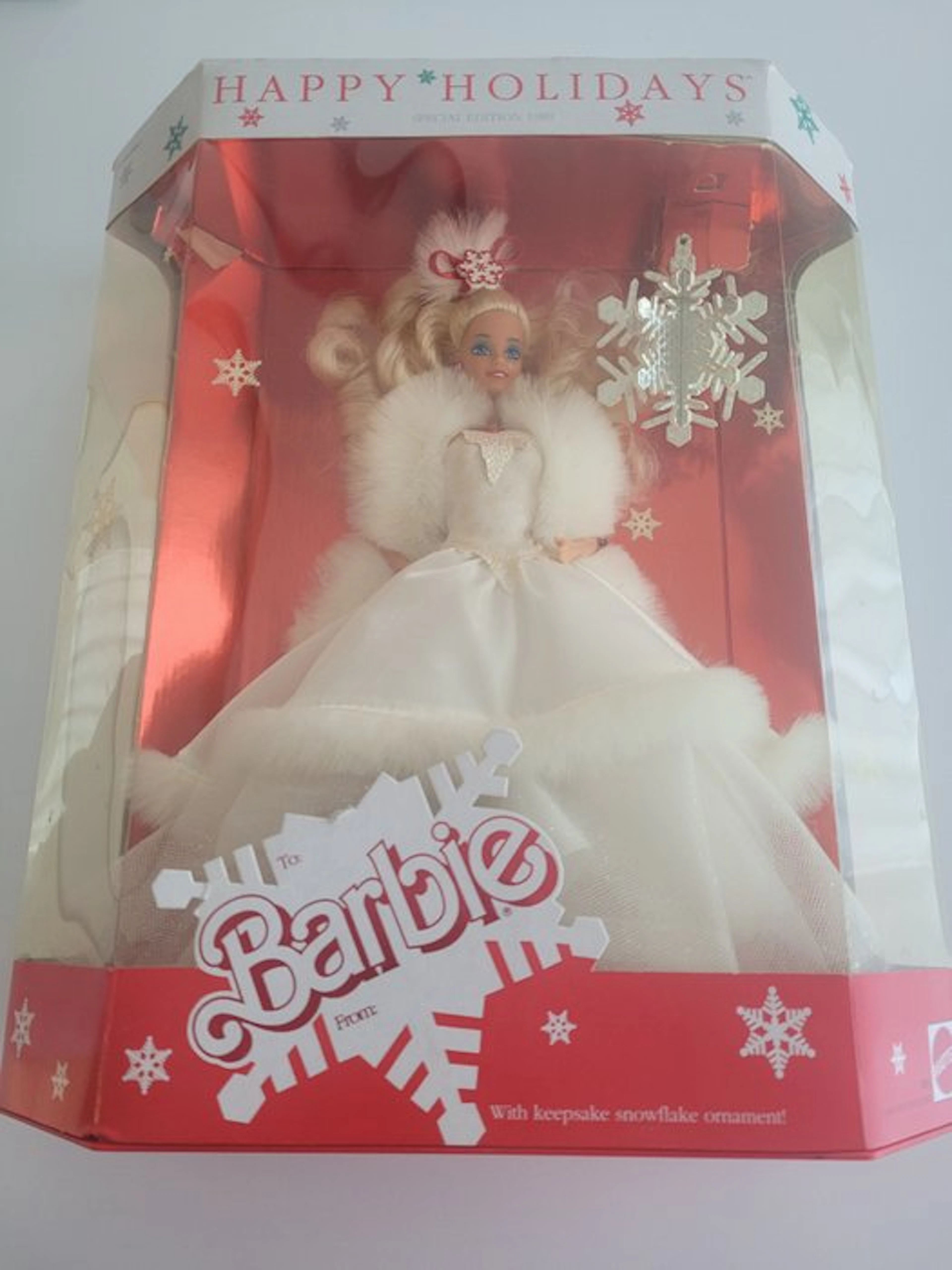 Barbie - Barbie doll Happy Holidays Barbie 1989 - 1980-1990