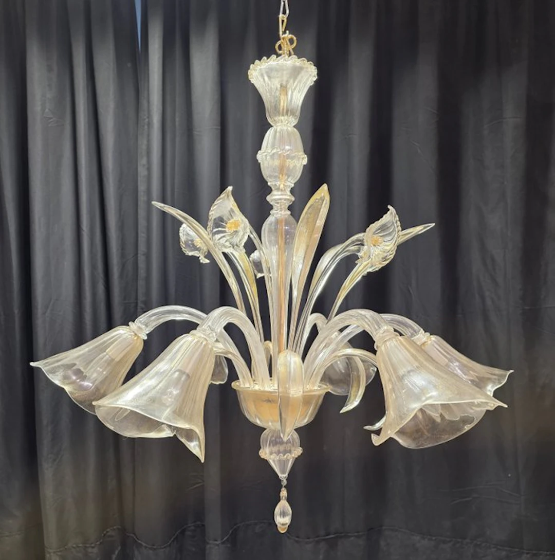 Chandelier - Scochas - Murano glass - 6 lights