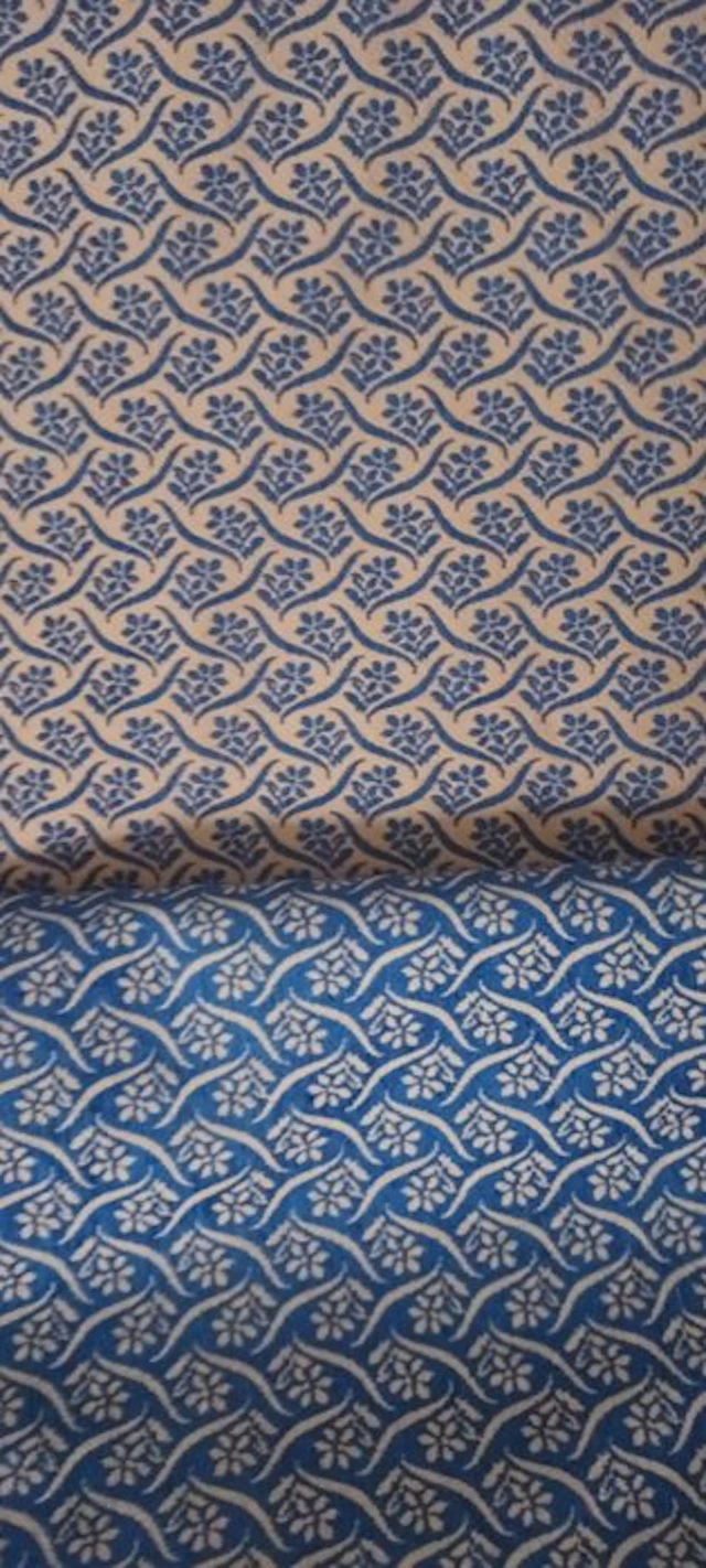 San leucio velluto double face blu e bronzo 750x140 cm...