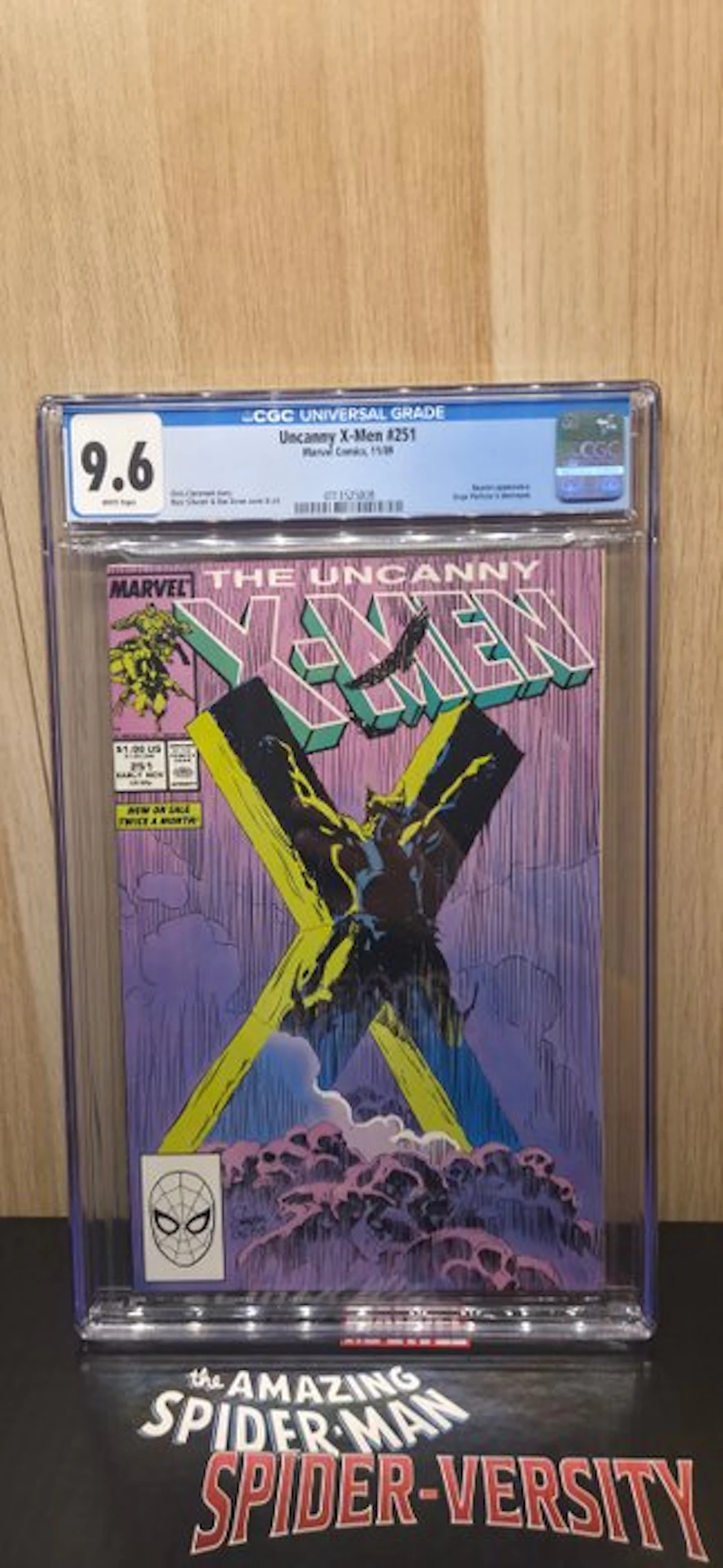 X-Men 251 - 1 Graded comic - 1989 - CGC 9.8