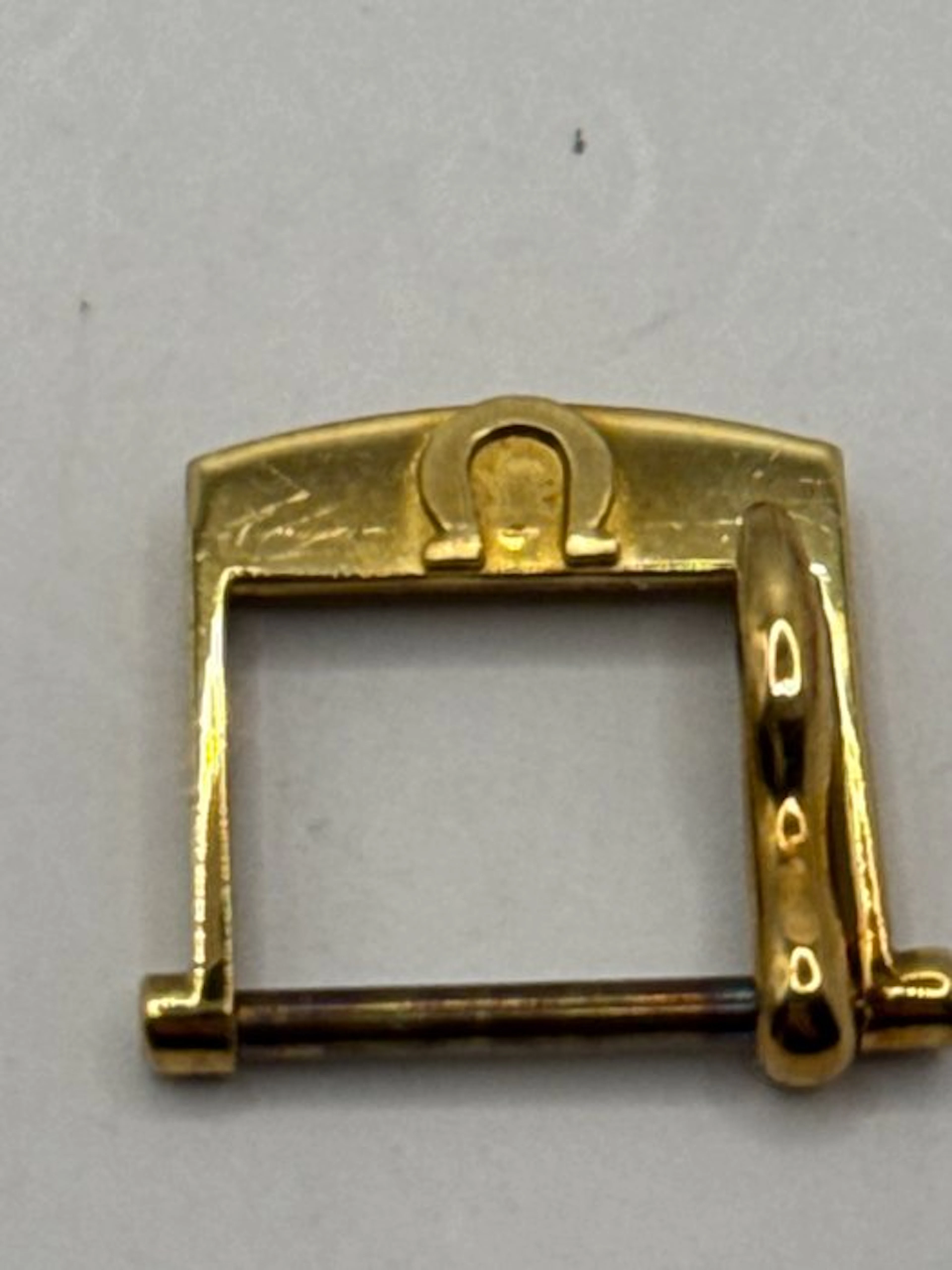 Fibbia in oro 18 kt originale Omega