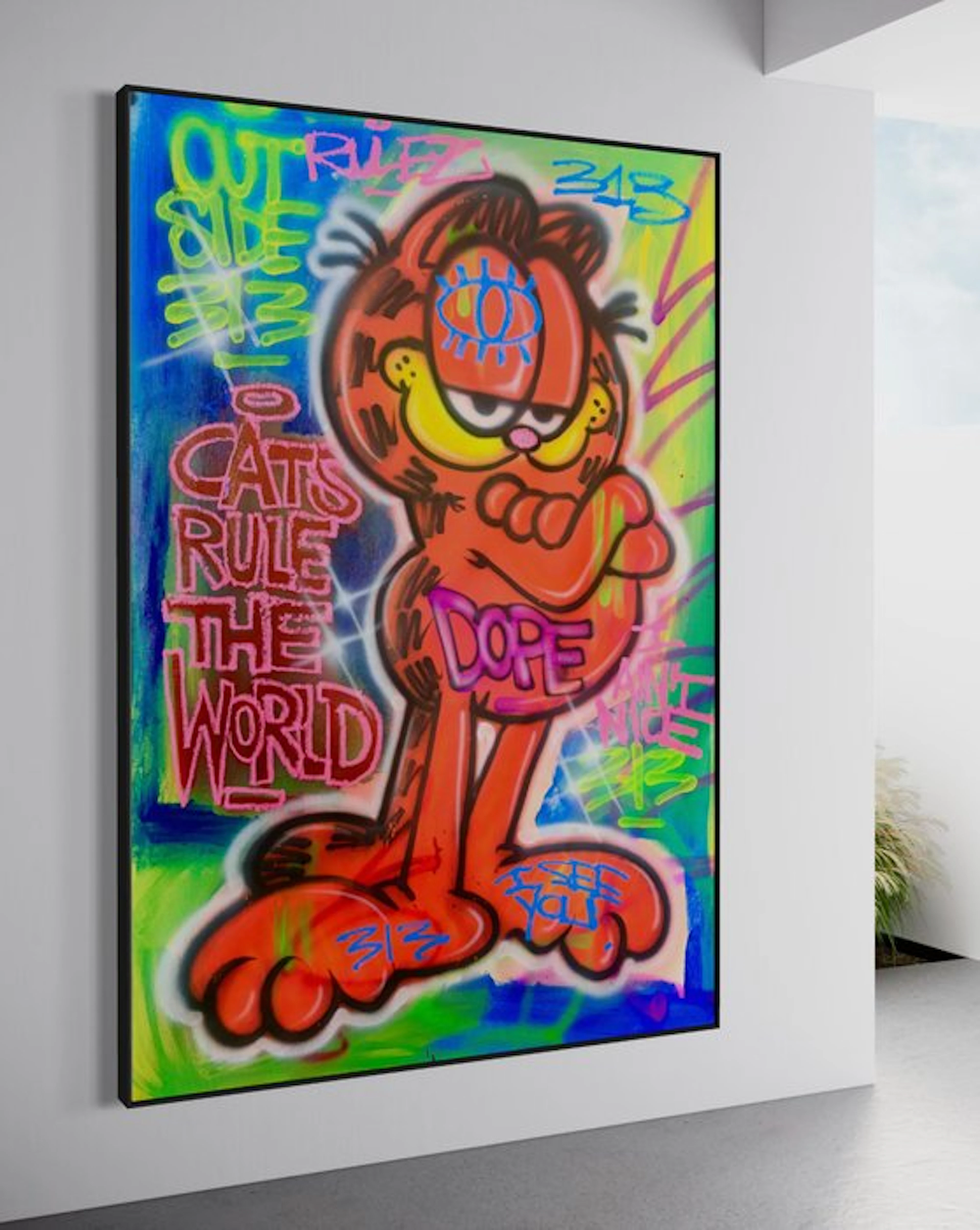 Outside313 - Garfield - Cats rule the world