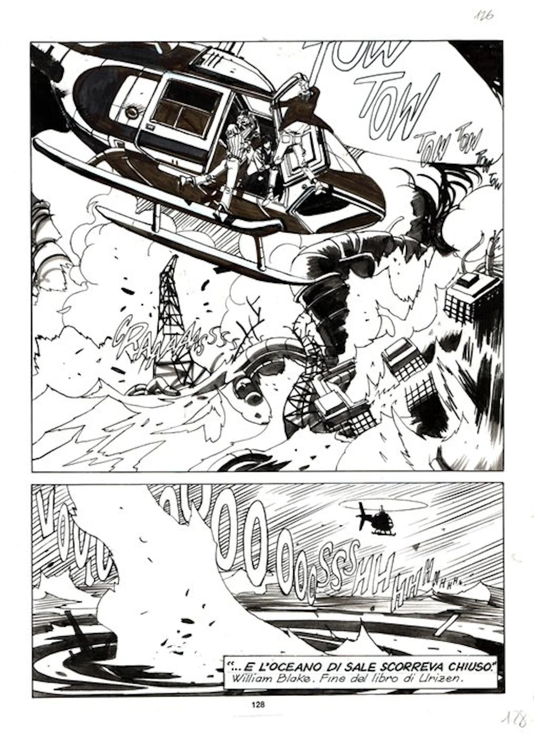 Mari, Nicola - 1 Original page - Dylan Dog Speciale #13 - "Goliath" - 1999