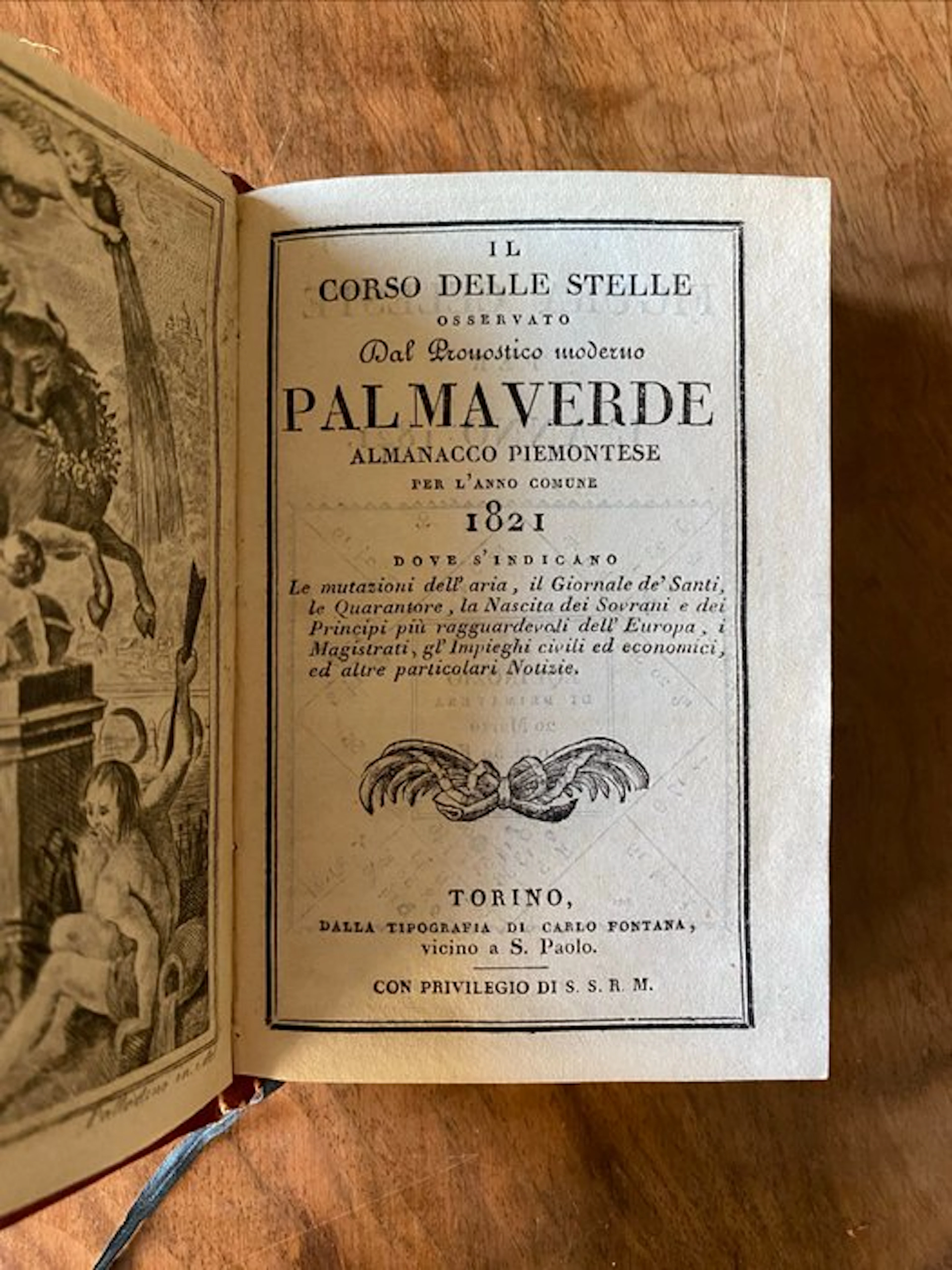 Palmaverde - Il corso delle stelle: Palmaverde almanacco...