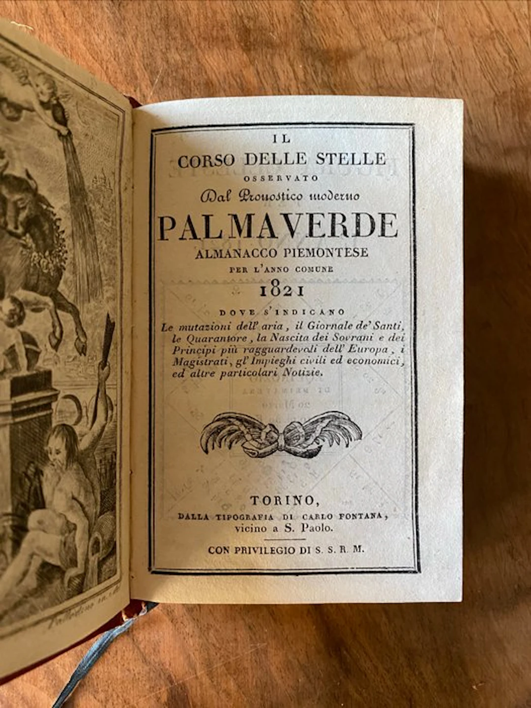Palmaverde - Il corso delle stelle: Palmaverde almanacco...