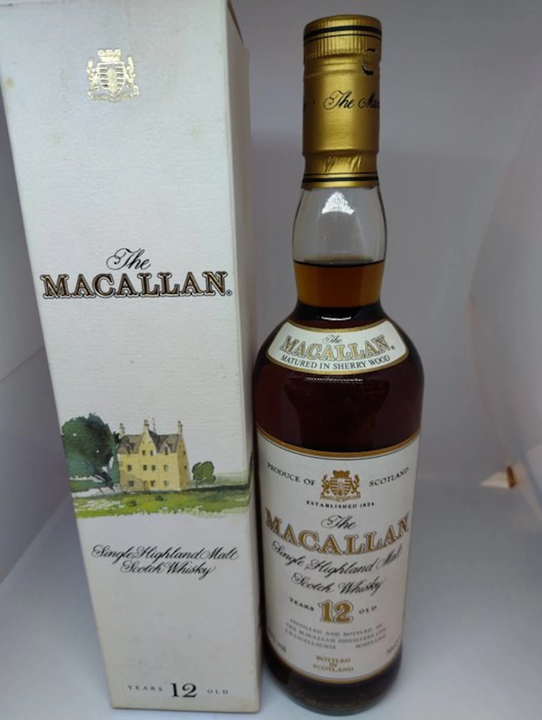 Macallan 12 years old Sherry Wood - b. 1990 - 70cl