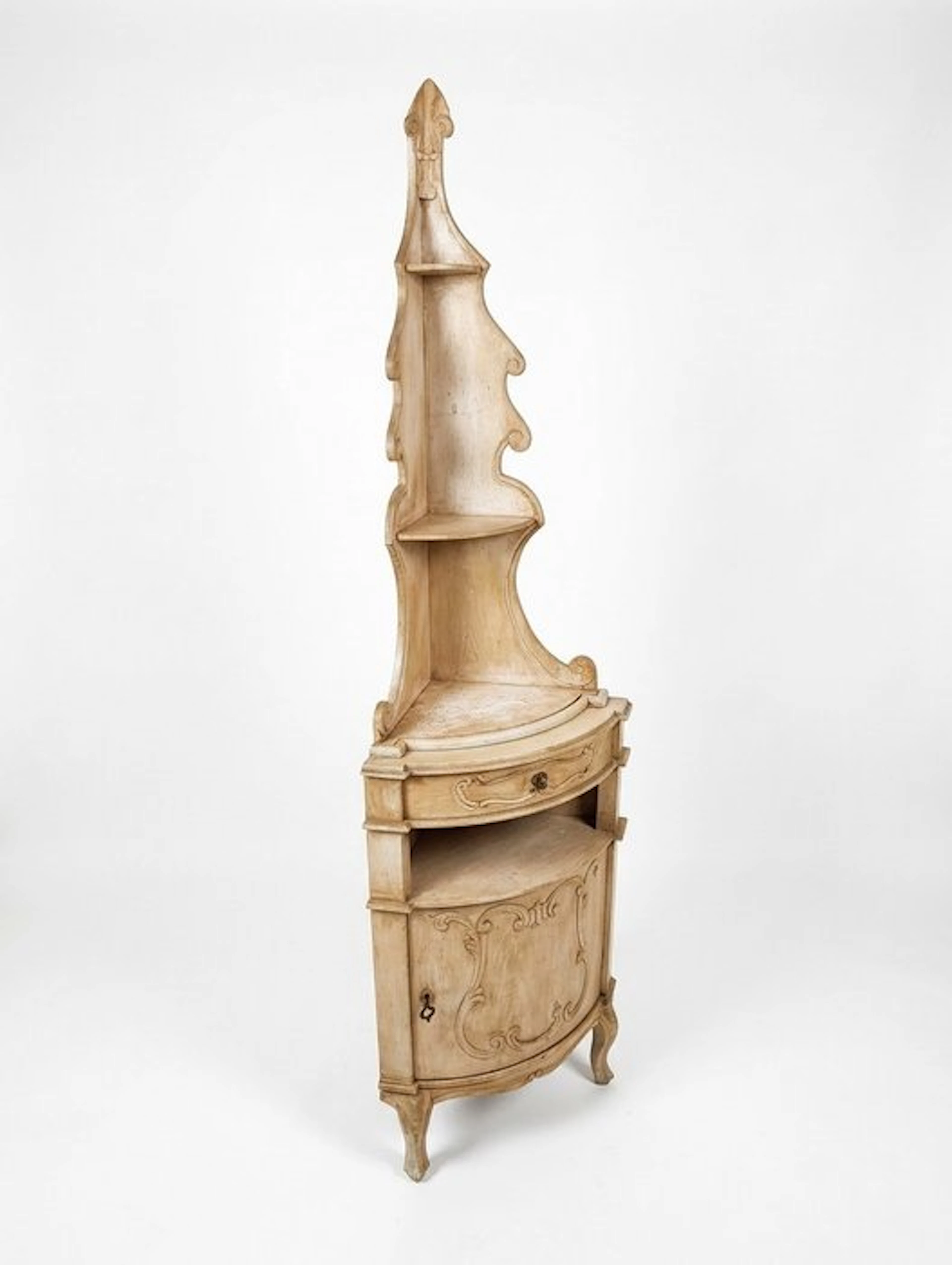 Corner cabinet - Softwood