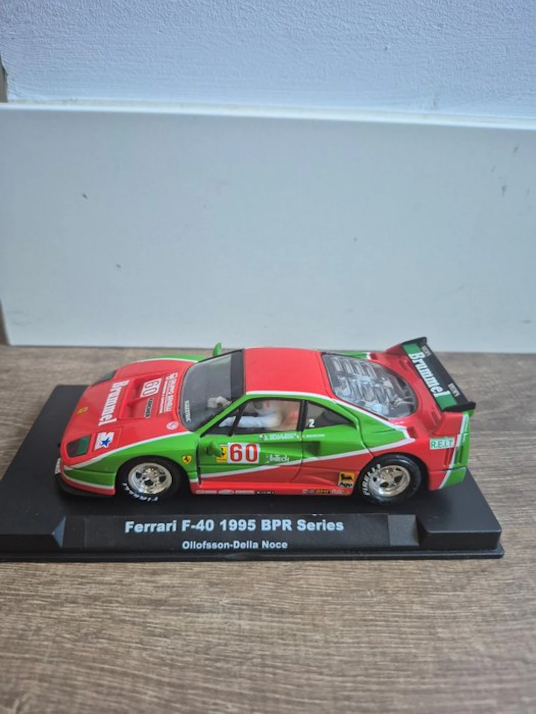 Scalextric - Slot car Ferrari F-40 1995 BPR Series - 1990-2000 - Italy