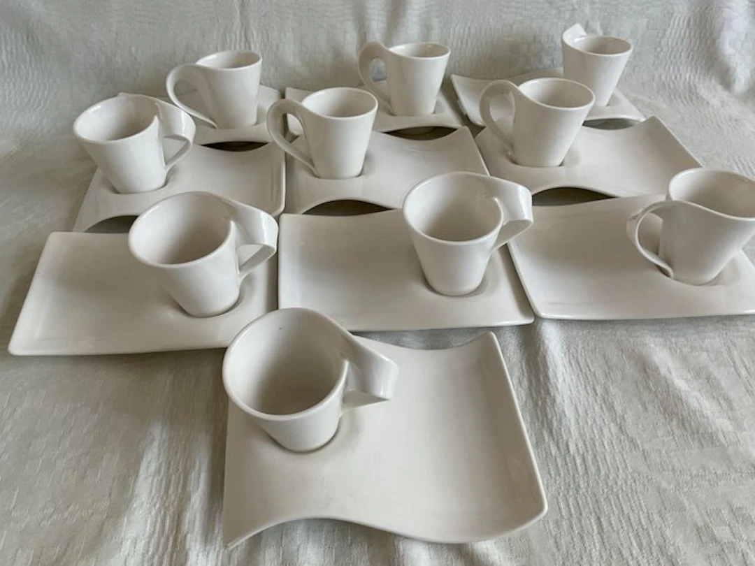 Villeroy & Boch - Cup and saucer (20) - NewWave Caffè...