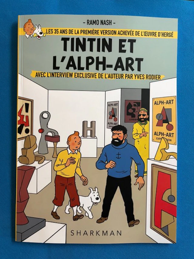 Rodier, Yves - Tintin et l'Alph-Art - 1 Album - Limited and numbered edition