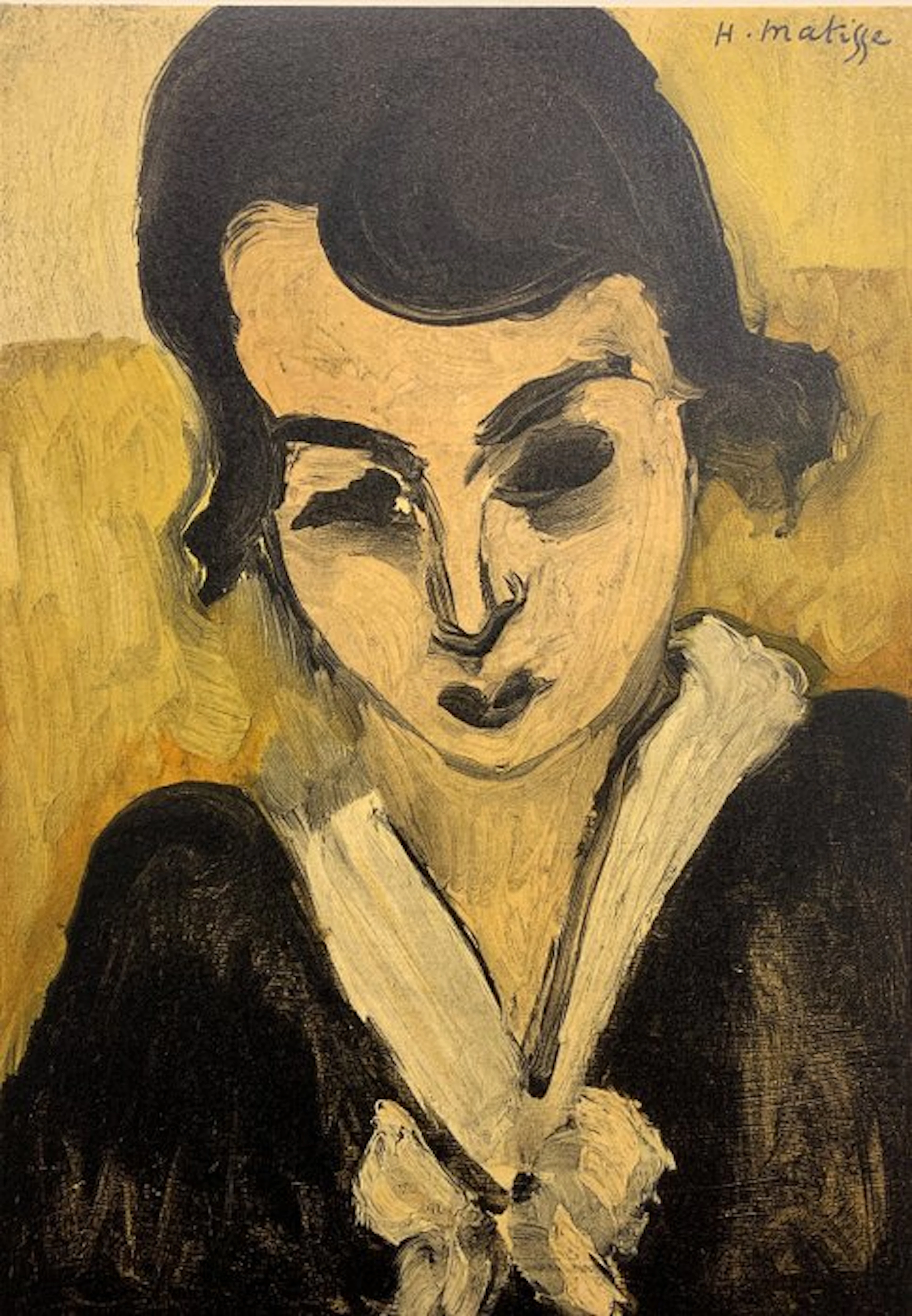 Henri Matisse (1869-1954) - Femme aux yeux noirs