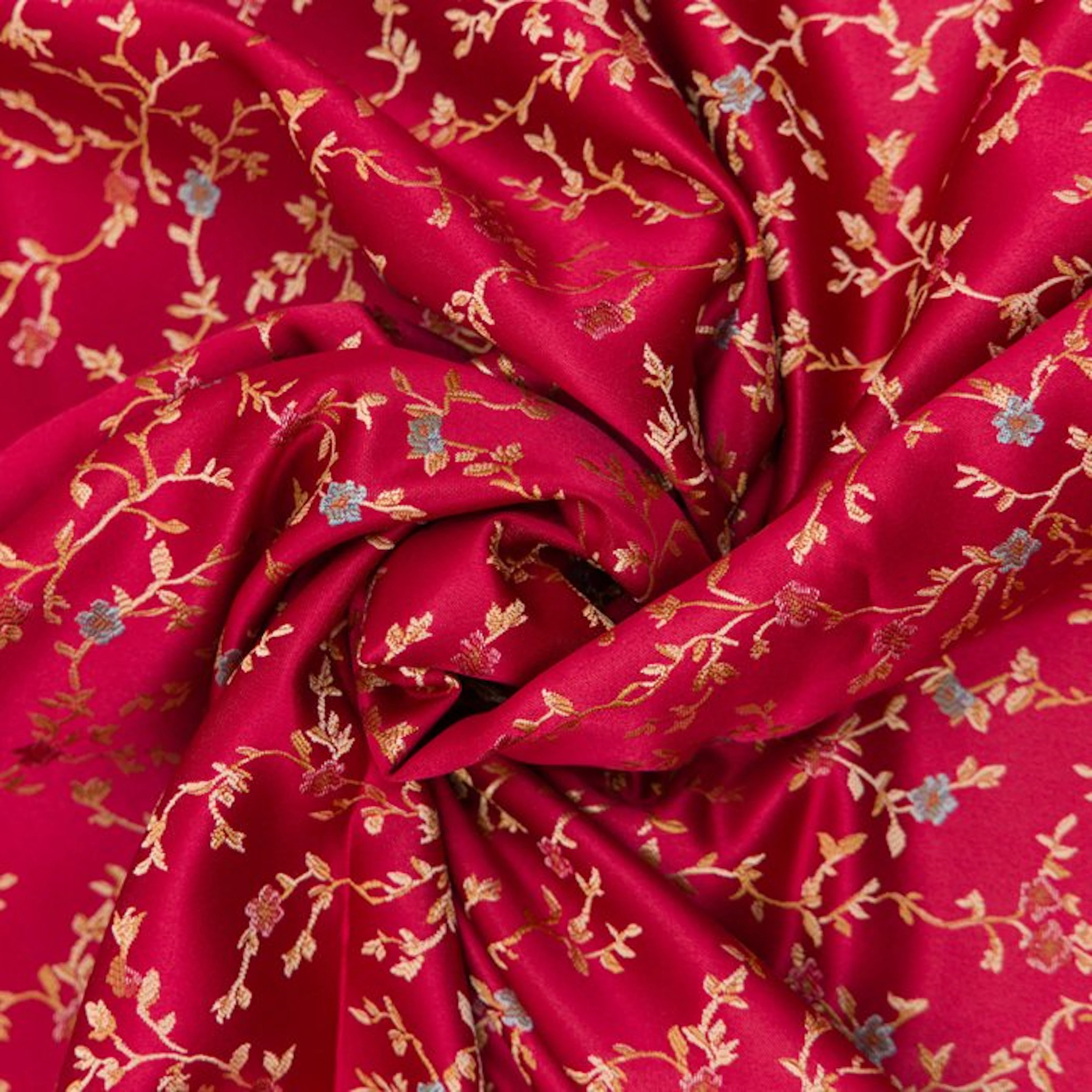 BA245 - Magnificent Venetian Lampasso Bordeaux - Glossy...