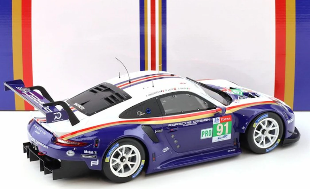 IXO 1:12 - Model race car - PORSCHE GT TEAM - PORSCHE 911...