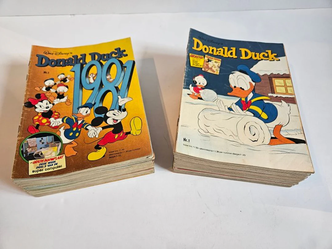 Donald Duck - 2 Magazine - Walt Disney - 1981