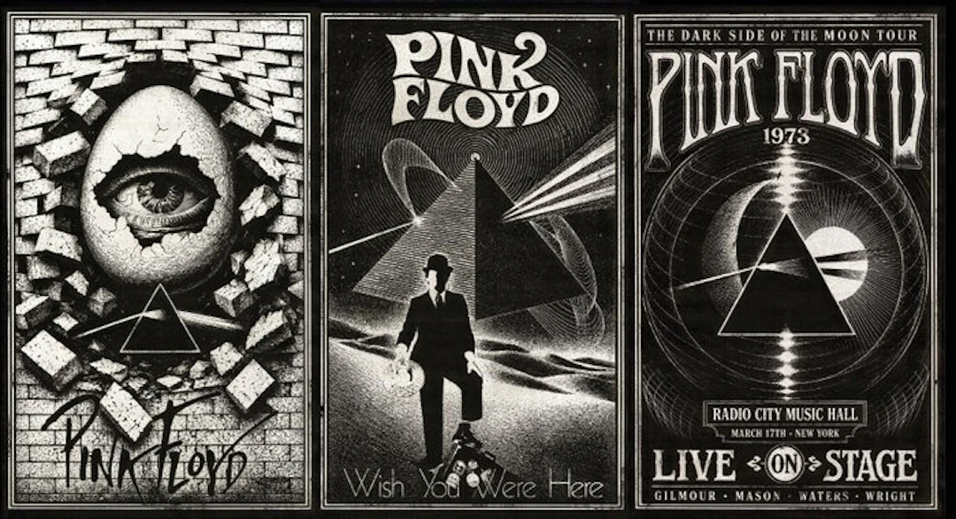 Æ (XX-XXI) - Set of 3 – Pink Floyd: The Dark Side · Wish...
