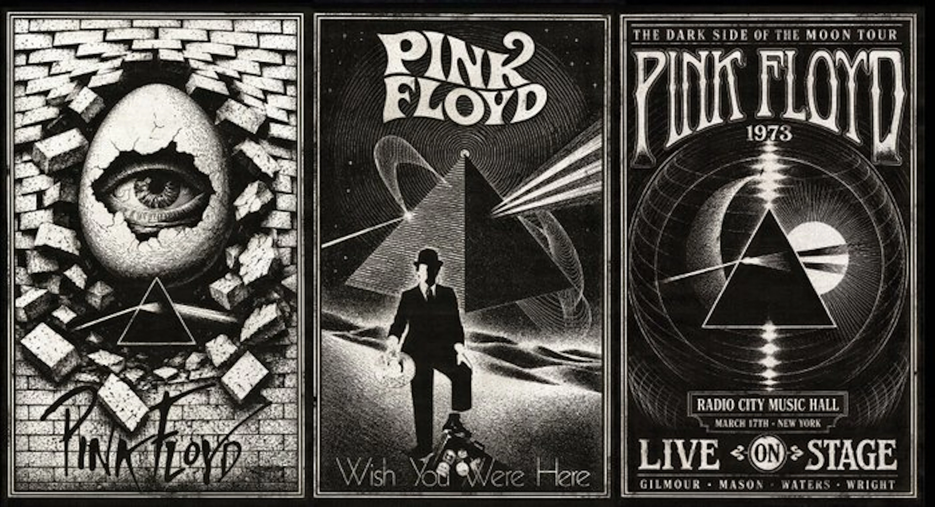 Æ (XX-XXI) - Set of 3 – Pink Floyd: The Dark Side · Wish...