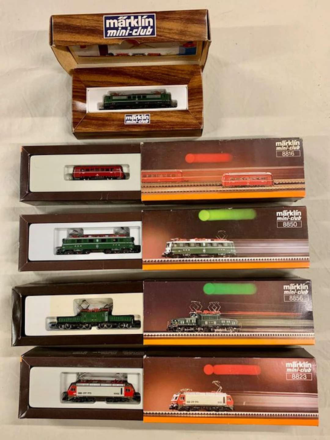 Märklin Z - 8850 8857 8856 8816 8823 - Model train (5)