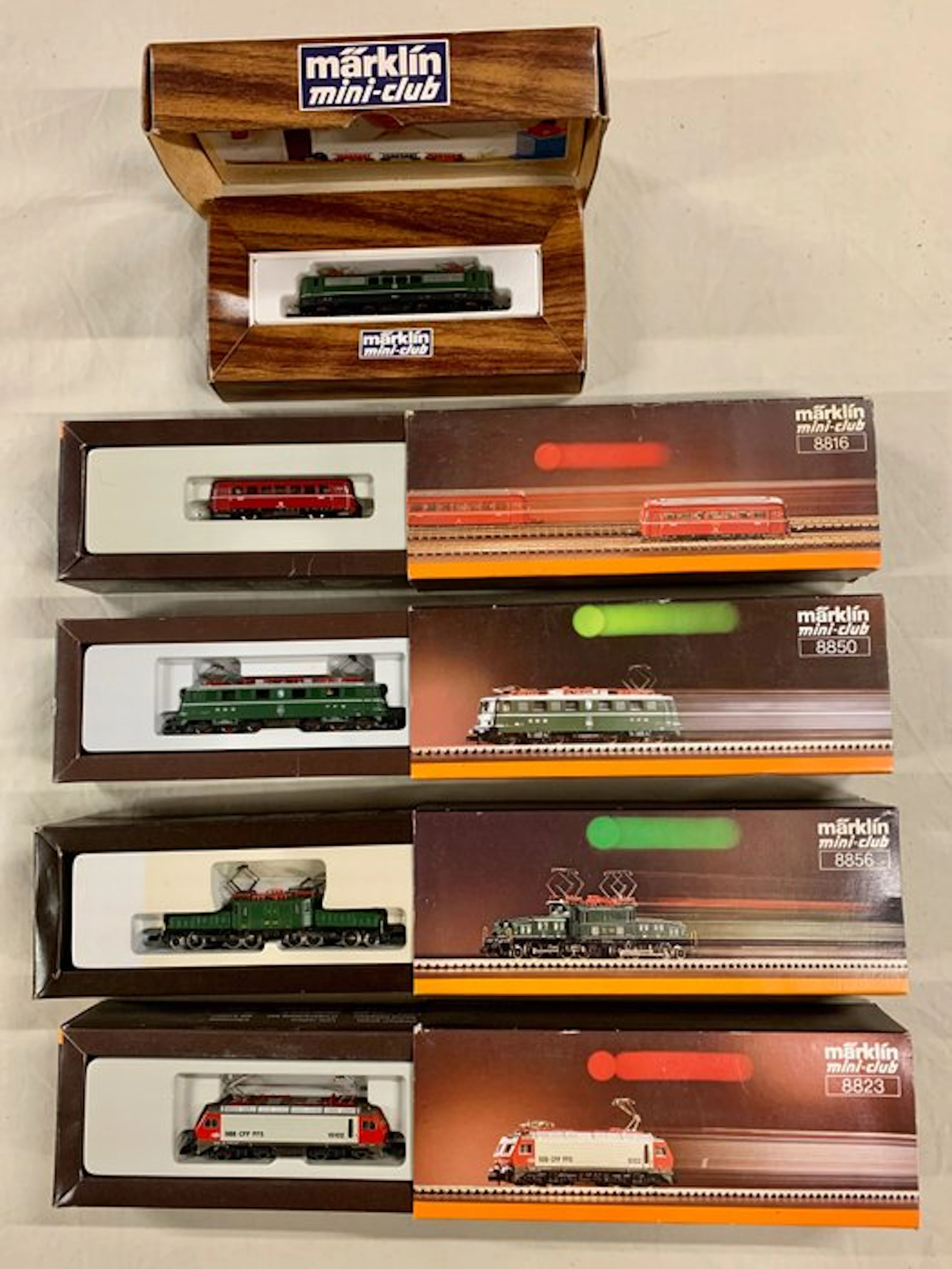 Märklin Z - 8850 8857 8856 8816 8823 - Model train (5)