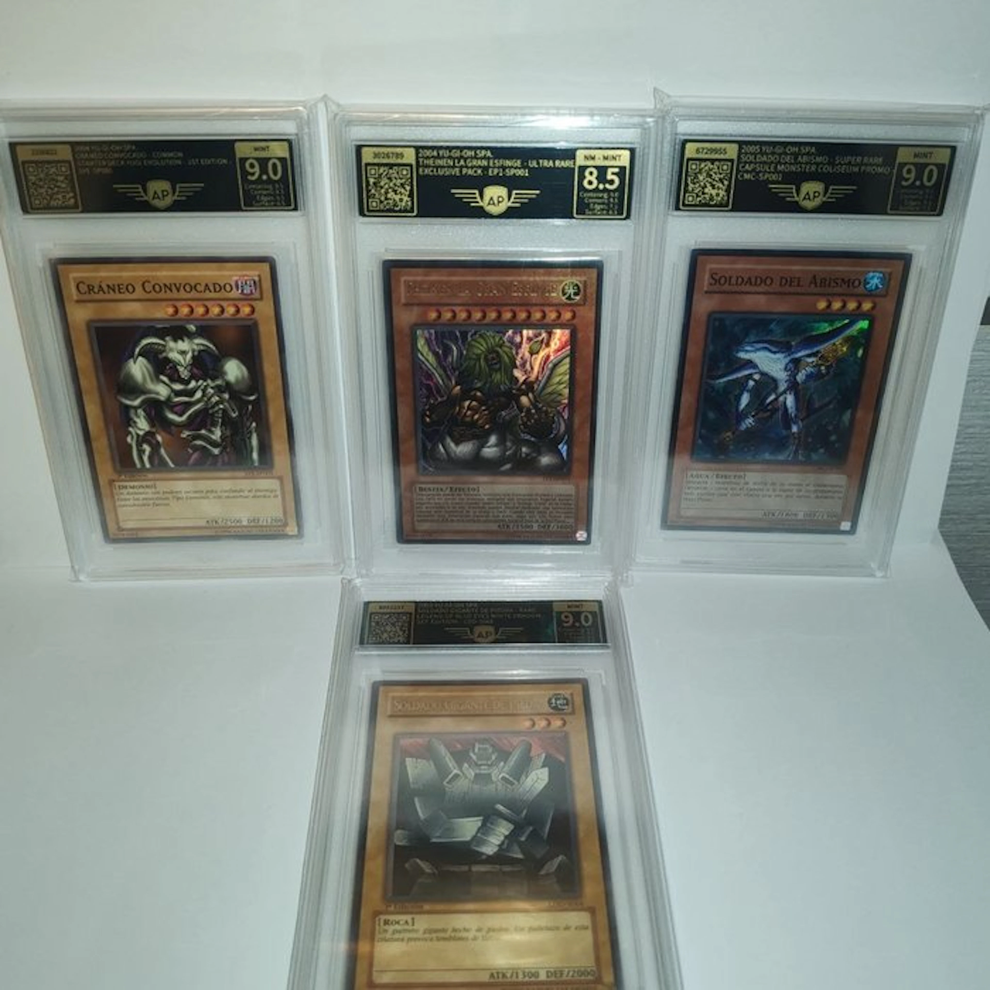 Konami - 4 Graded card - Yu-Gi-Oh! - AP Grading