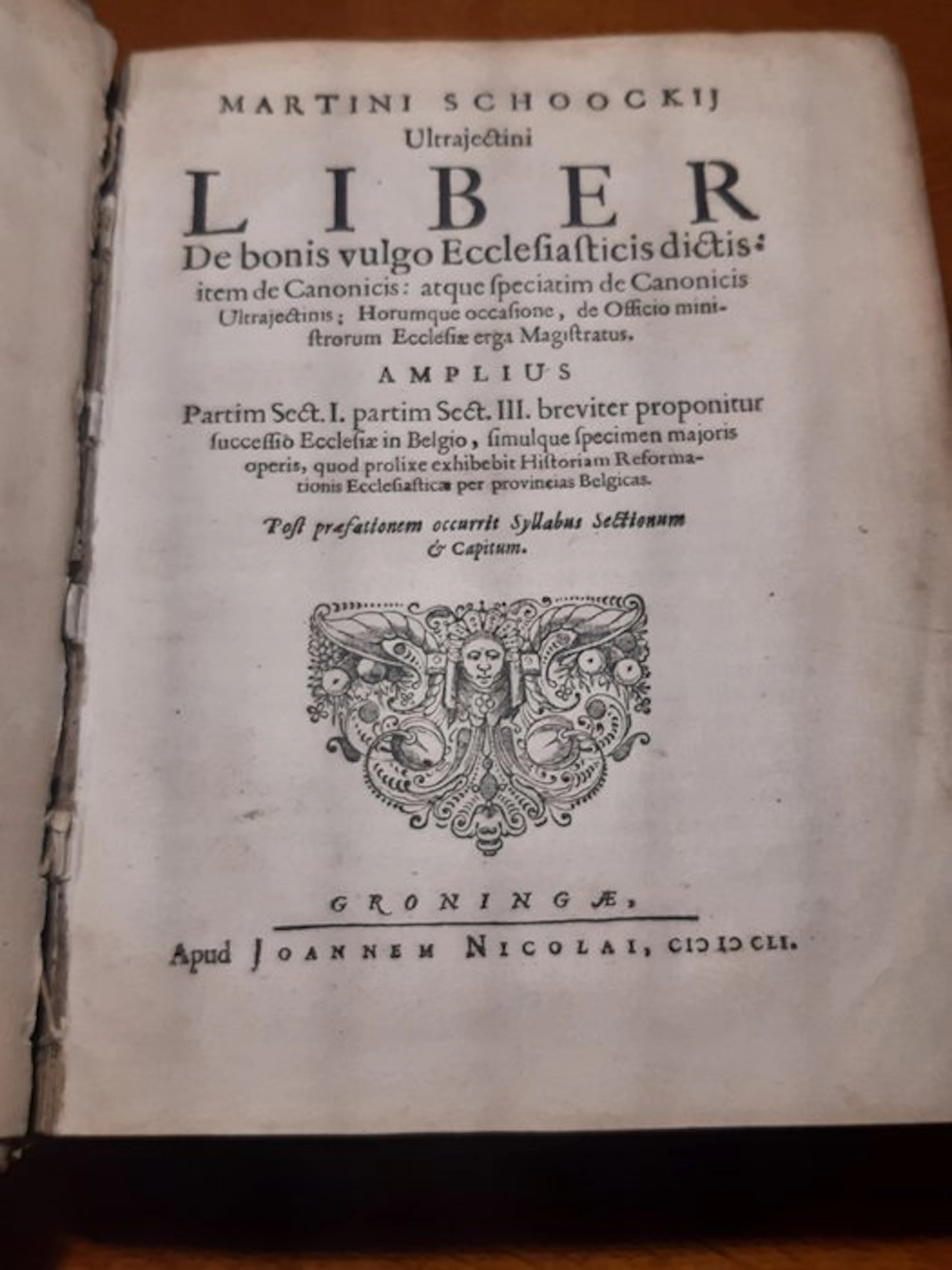 Martini Schoockii (Martin Schoock / Martin Schock)...