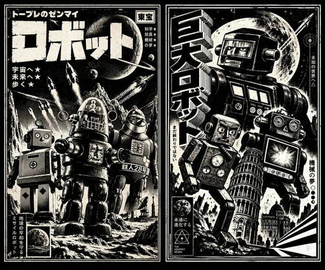 Æ (XX-XXI) - Japanese Tin Robots: Mechanical Dreams...