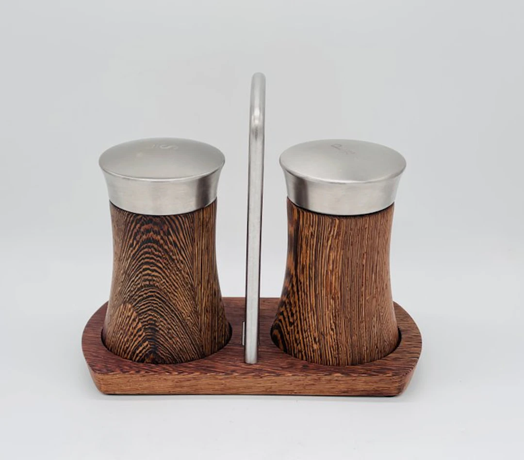 Trip Trap - Salt and pepper shakers (3) - Pullert - Wenge...