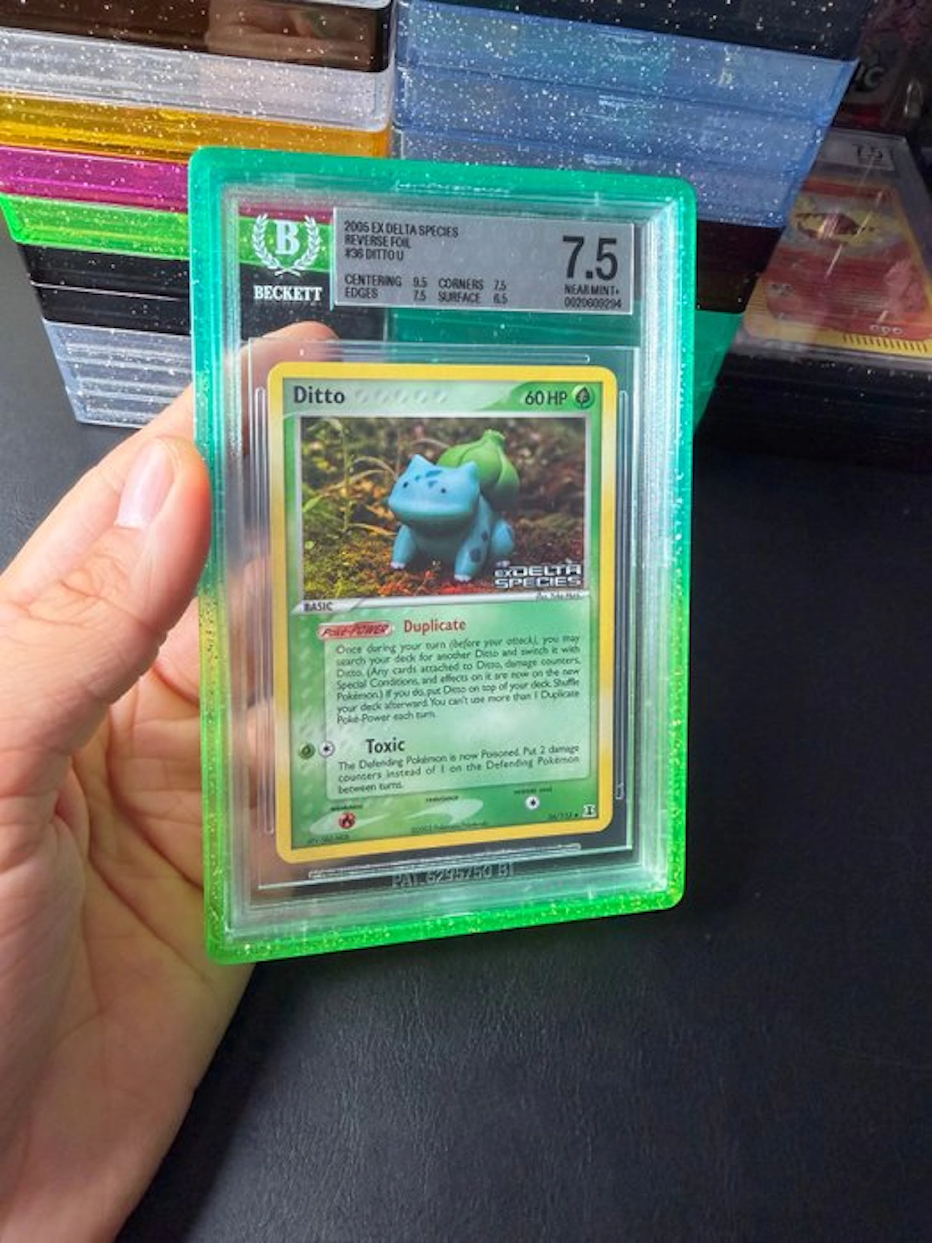 Pokémon - 1 Graded card - Ditto 86/113 Foil