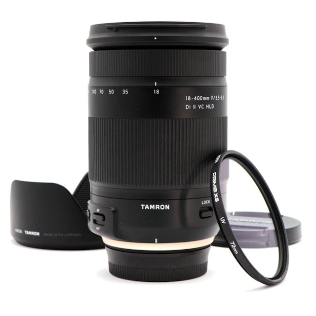 Tamron 18-400mm f/3.5-6.3 Di II VC HLD voor Nikon #HYPERZOOM | Zoomlens