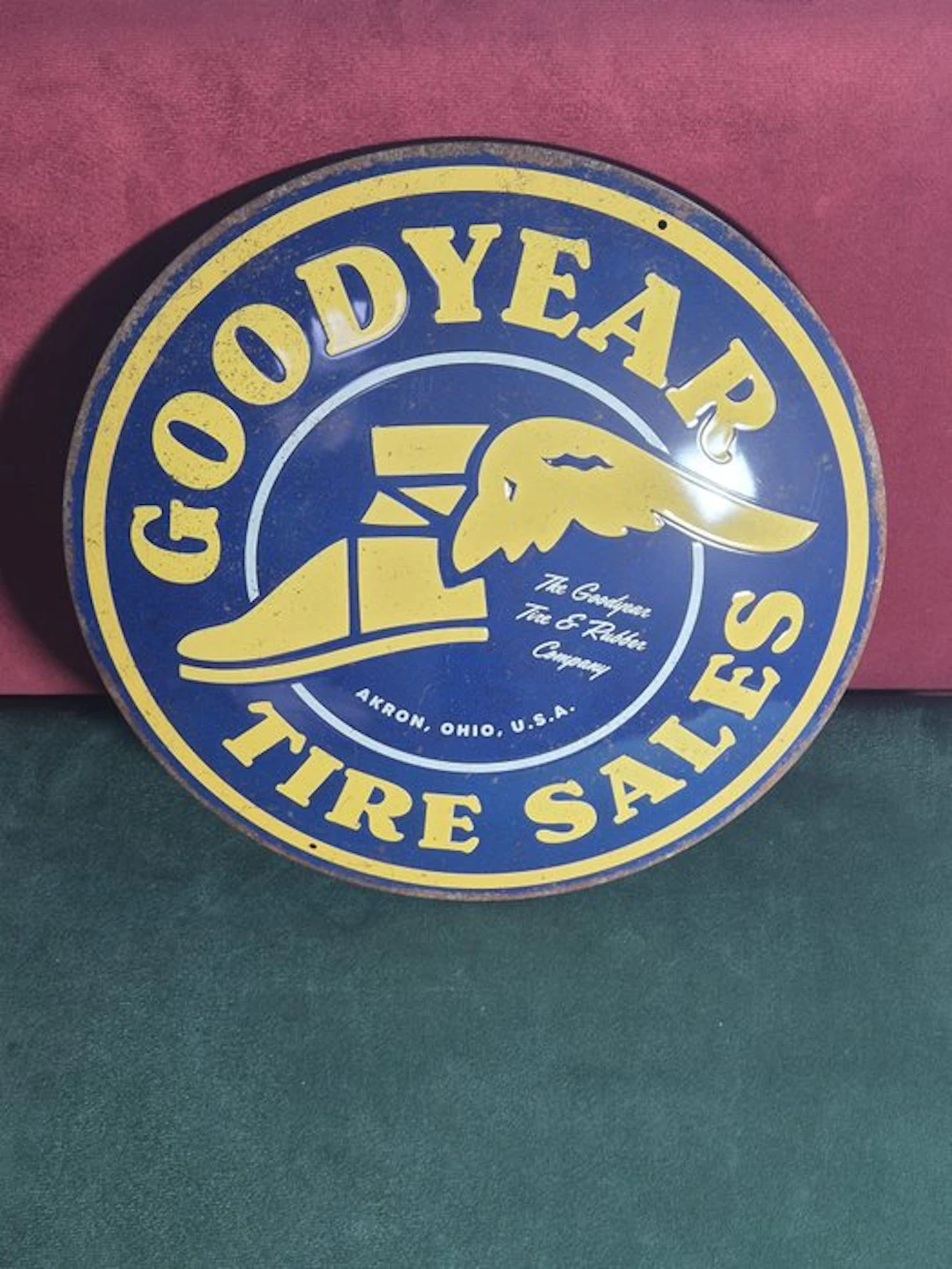 SIGN GoodYear - Advertising sign - Metal