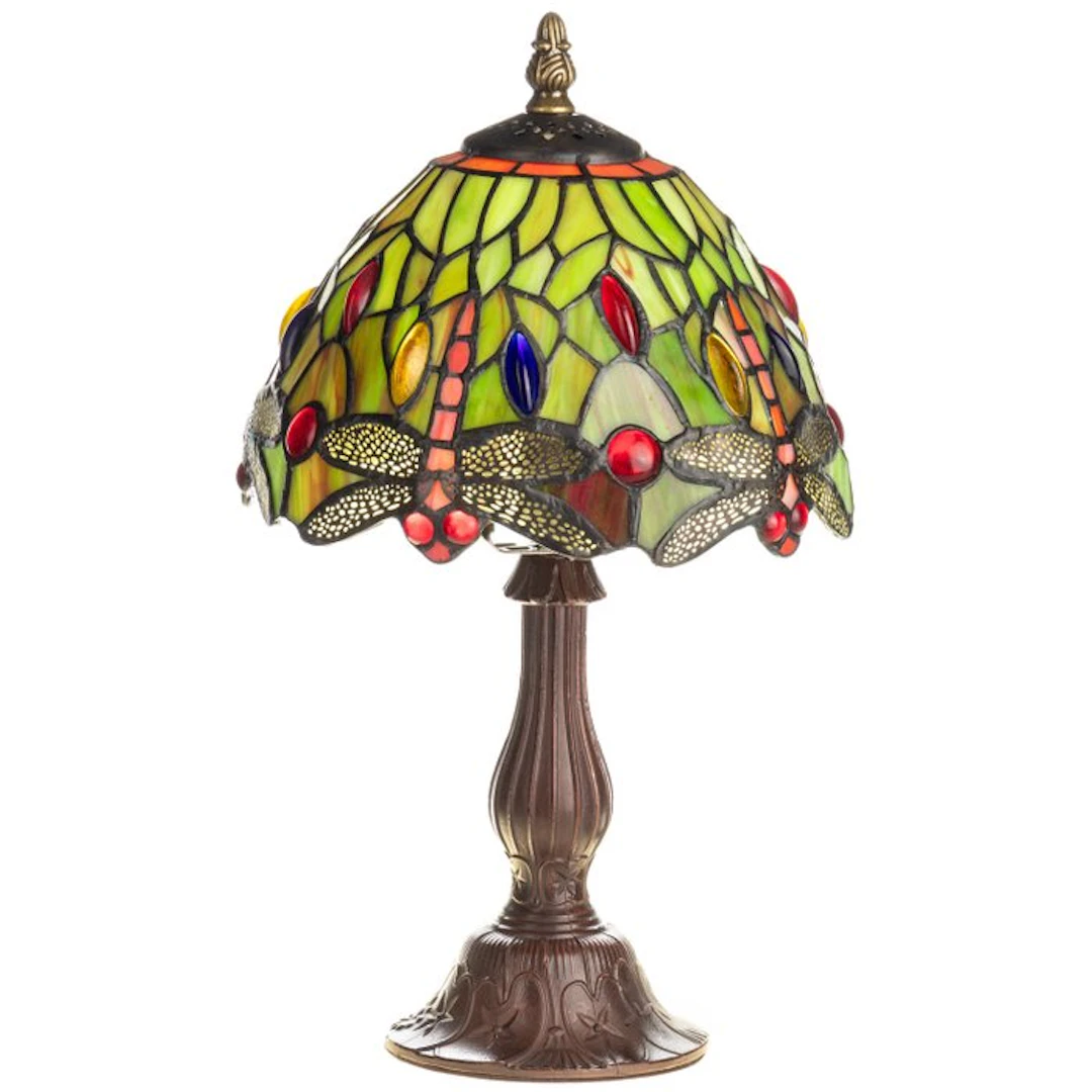 Lamp - Glass, Metal - Tiffany-style lamp