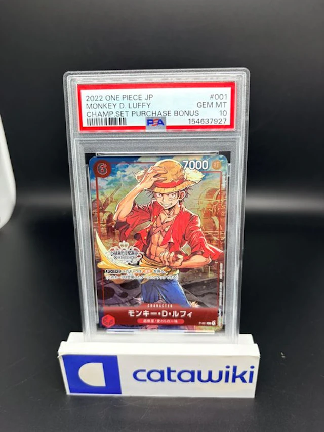 One Piece - 1 Graded card - Monkey D