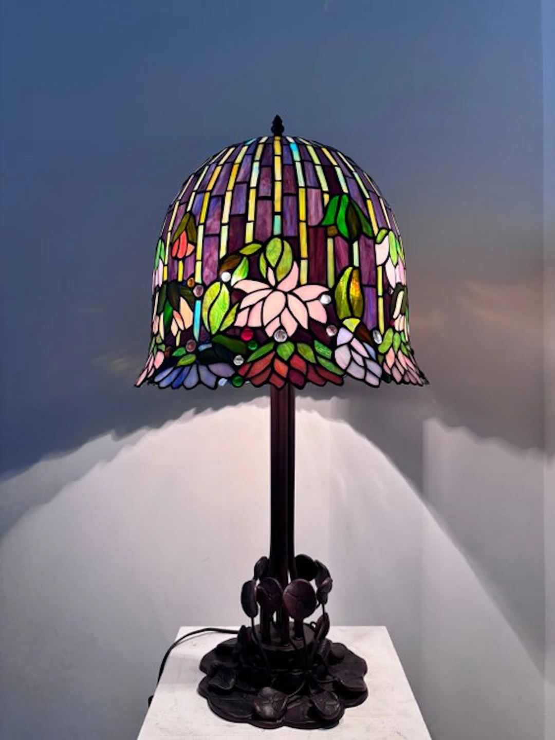 Table lamp - Stained glass - Great Tiffany
