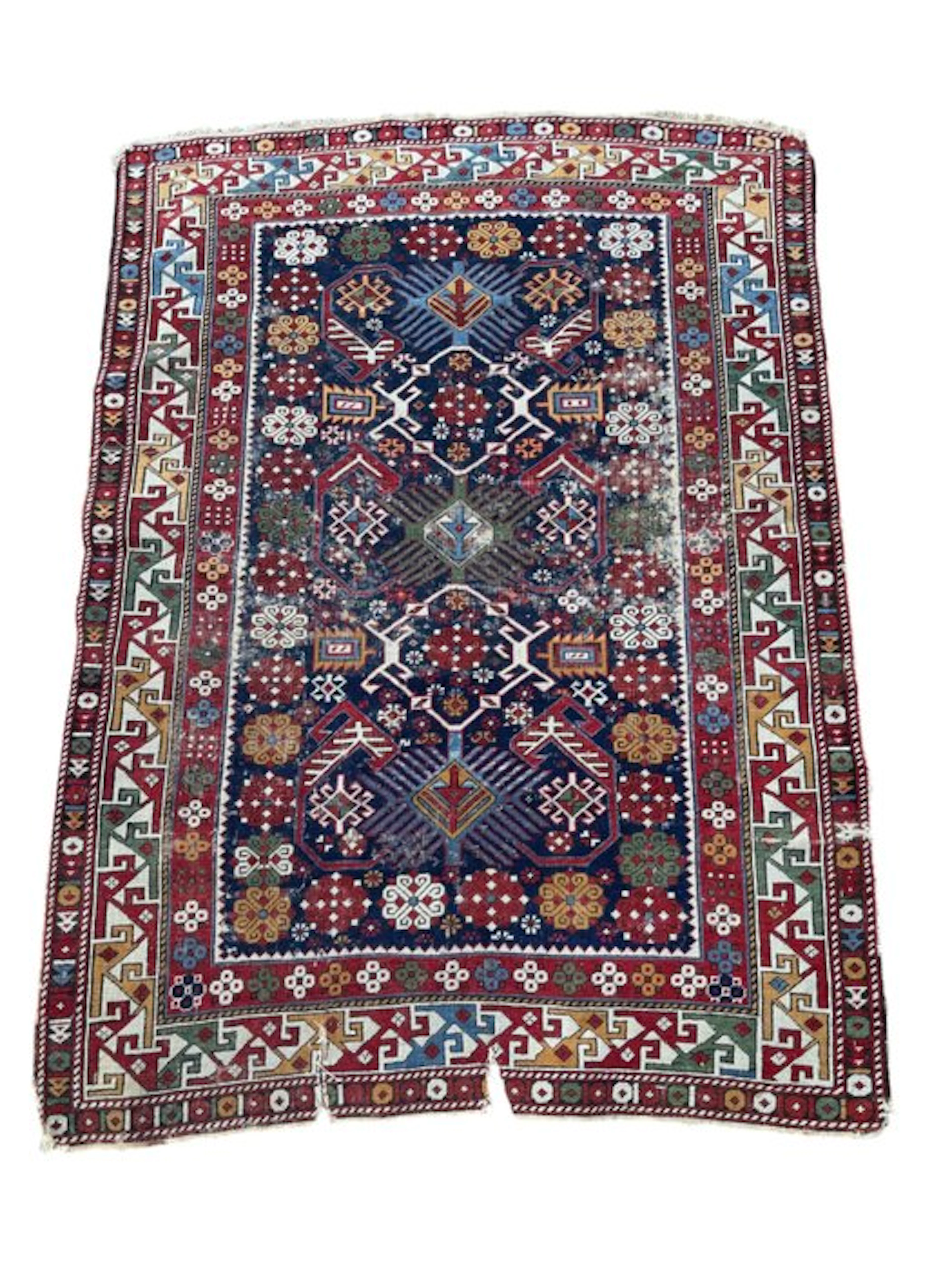 Kazak, Kuba Schirwan, Antique - Carpet - 160 cm - 118 cm - No Reserves !