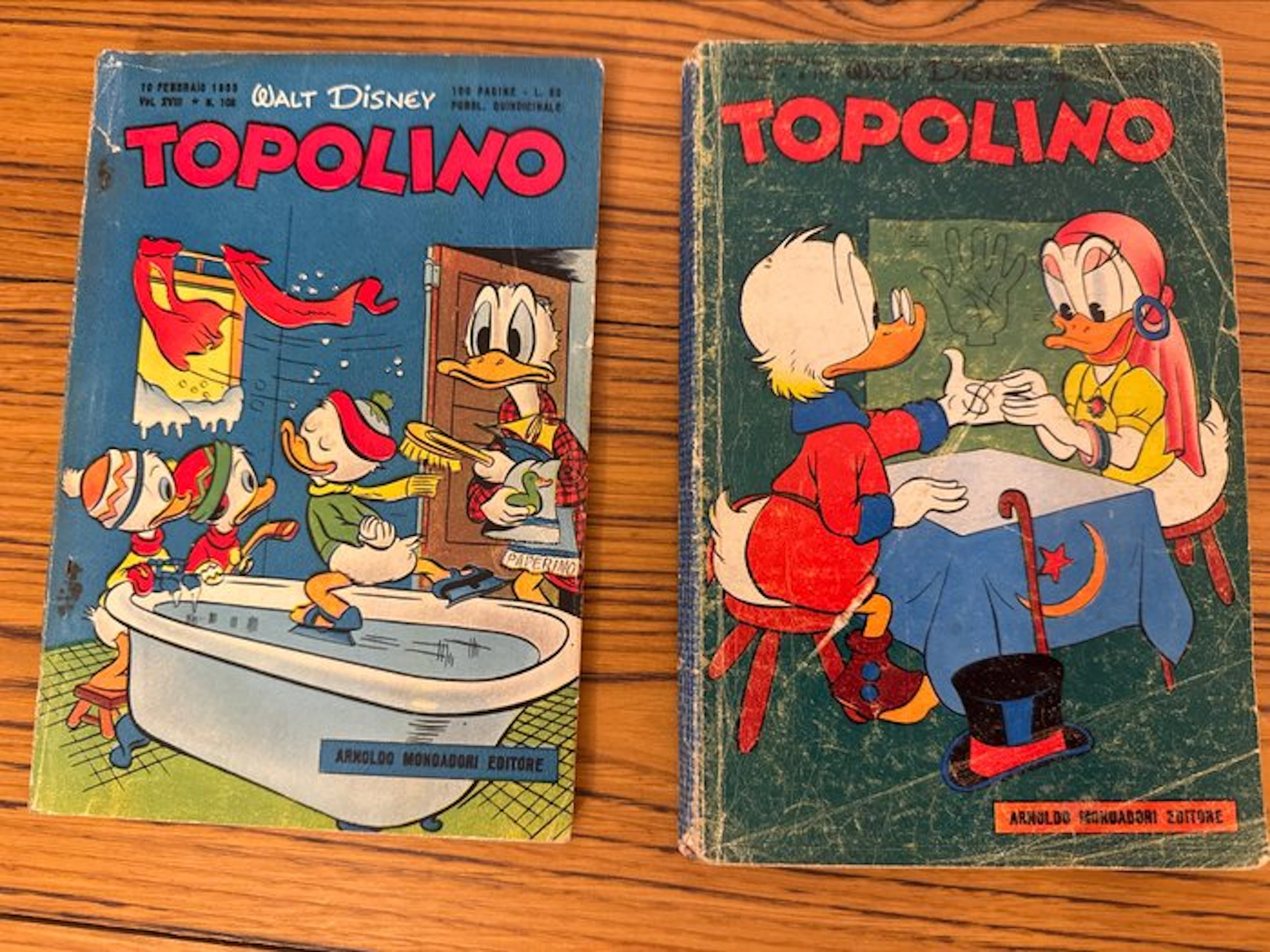 Topolino Libretto nn. 108, 174 - 2 Comic - 1955/1957