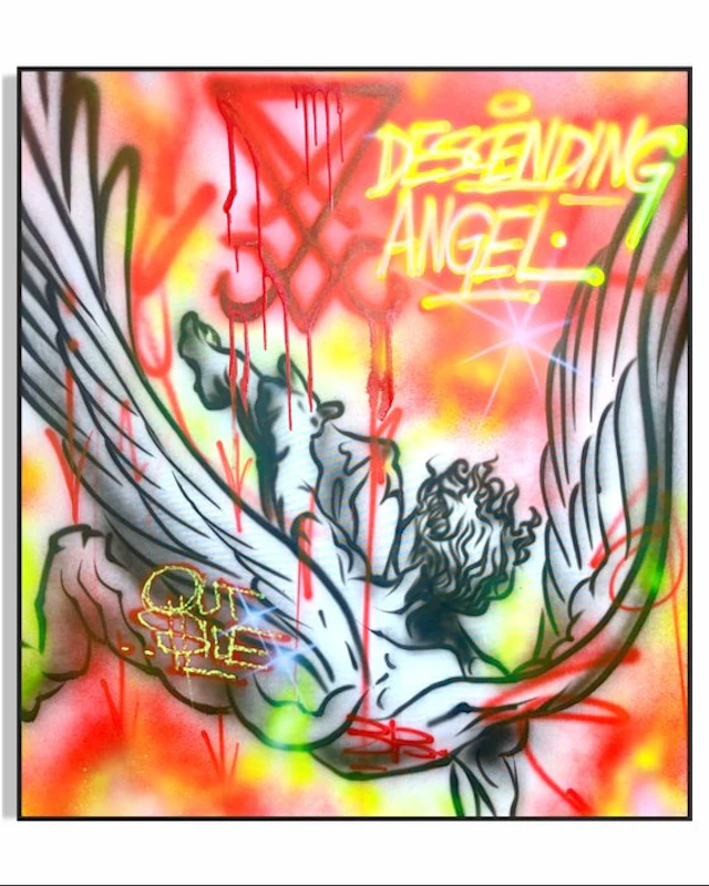 Outside313 - Descending Angel - XL Spraypaint