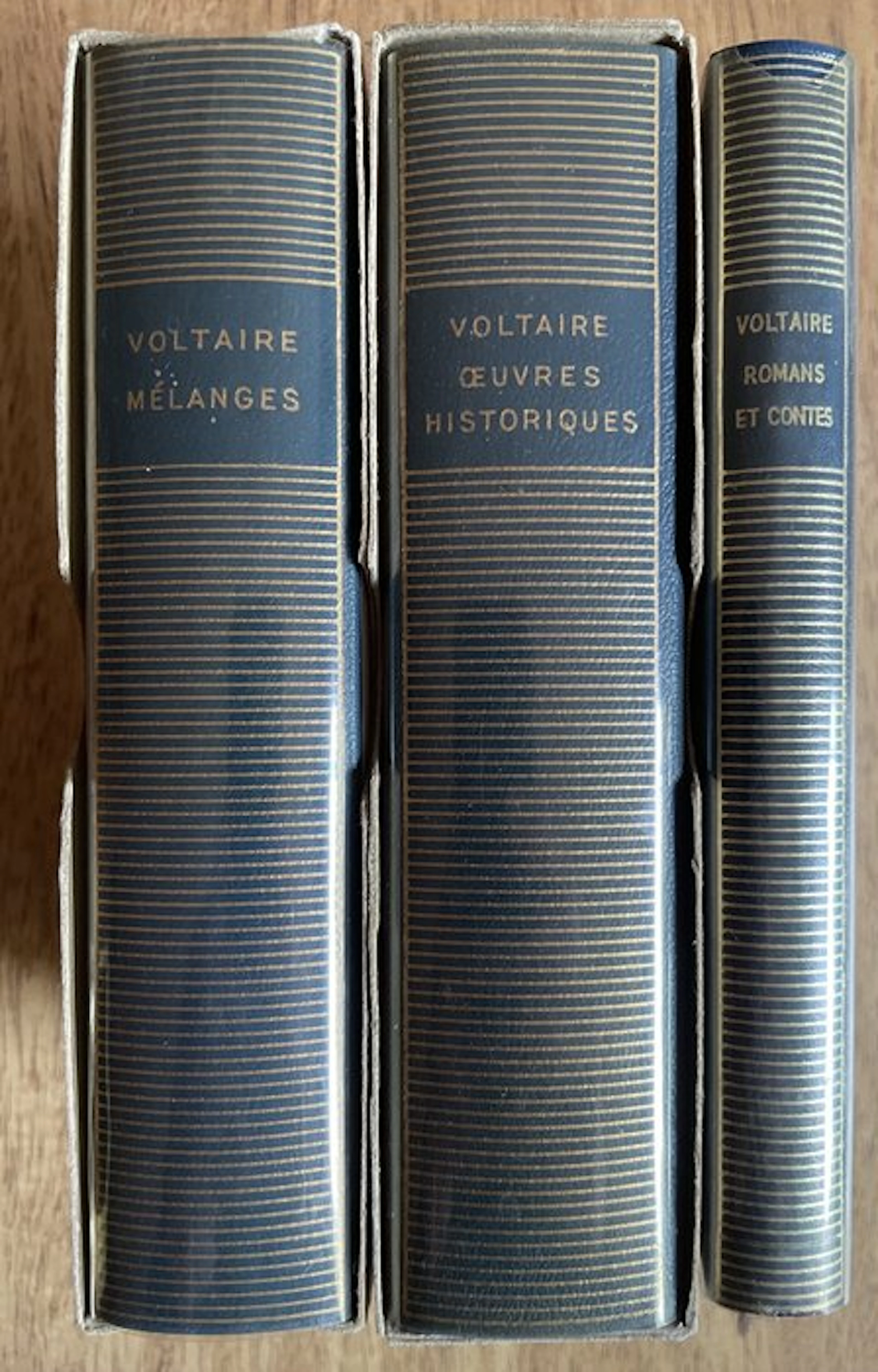 Voltaire - Mélanges + Œuvres historiques + Romans et contes - 1958-1978