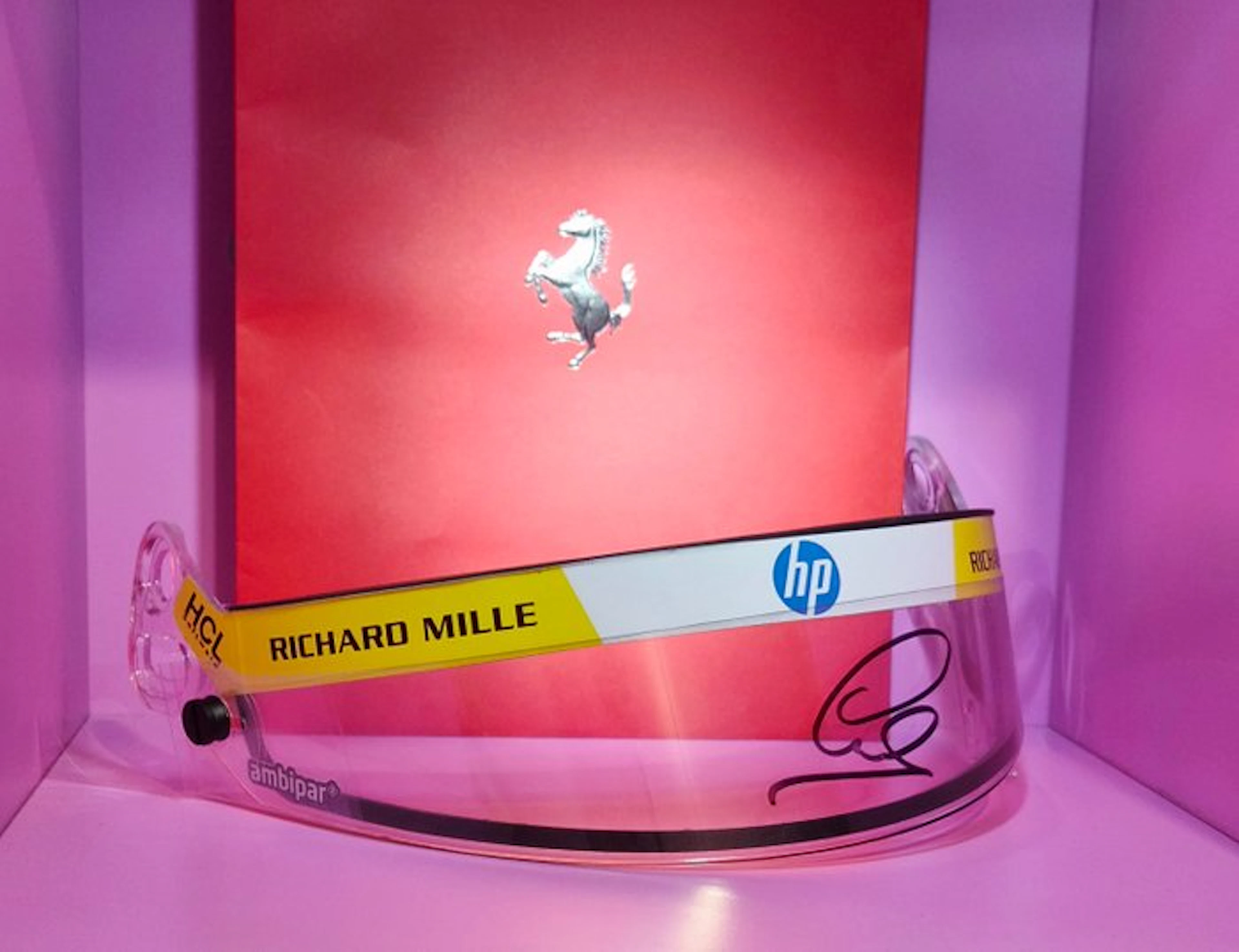 Ferrari - Formula 1 2025 - Lewis Hamilton - Visor